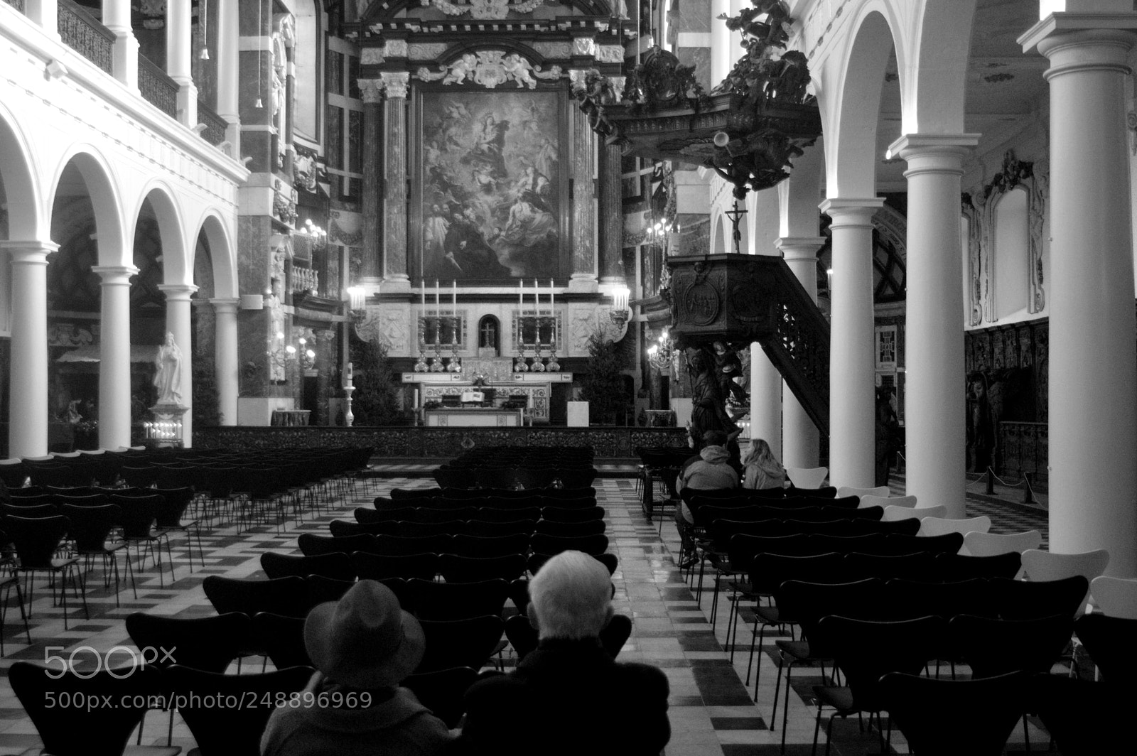 Nikon D3200 sample photo. In church photography