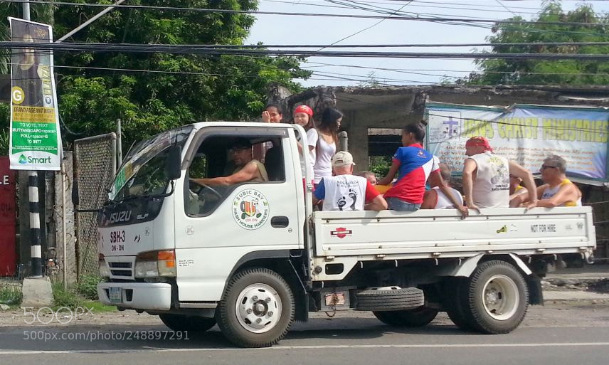 Samsung Galaxy S3 sample photo. Subic bay hash truck photography