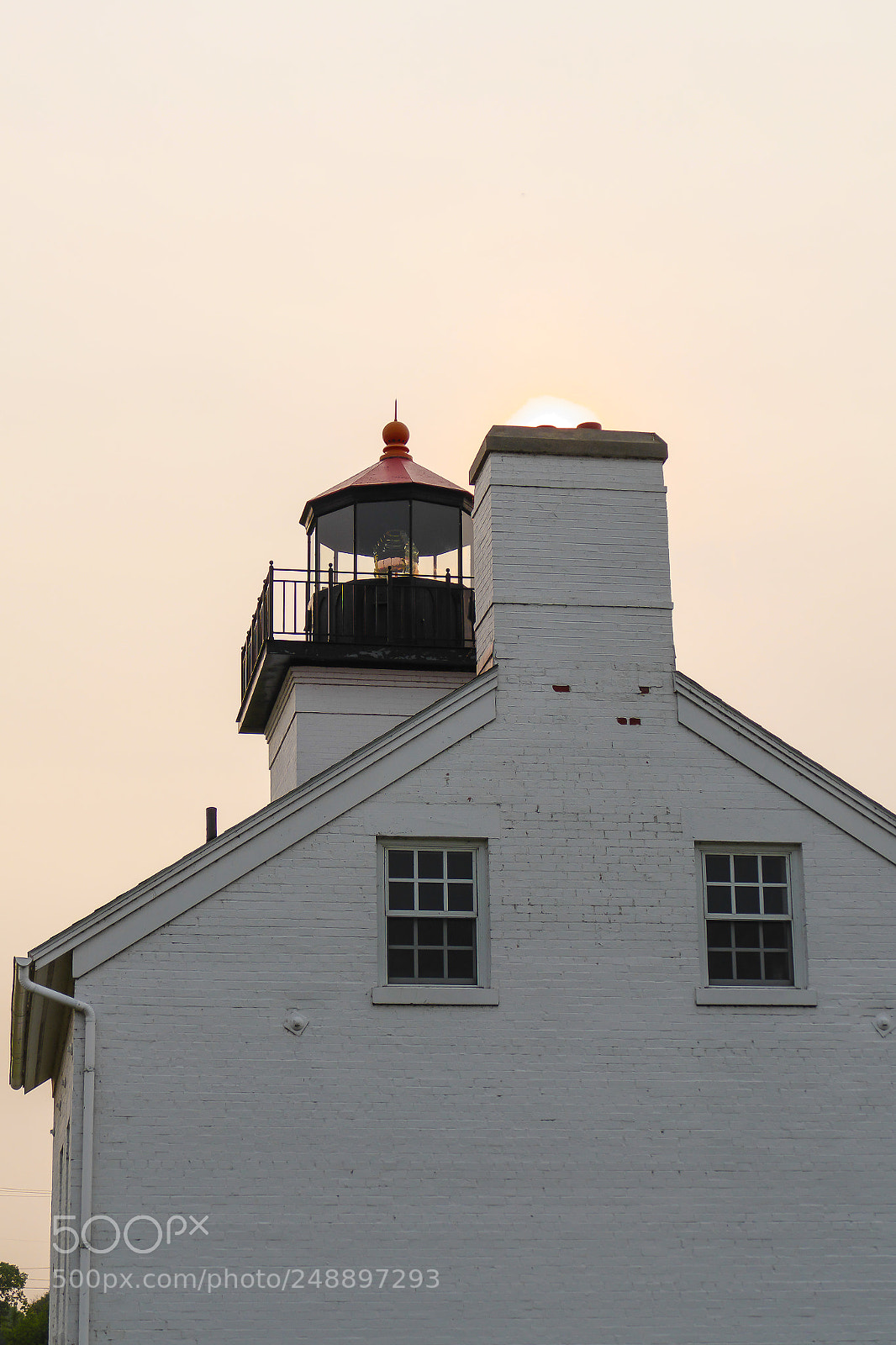 Panasonic Lumix DMC-FZ1000 sample photo. Sand point lighthouse escanaba photography