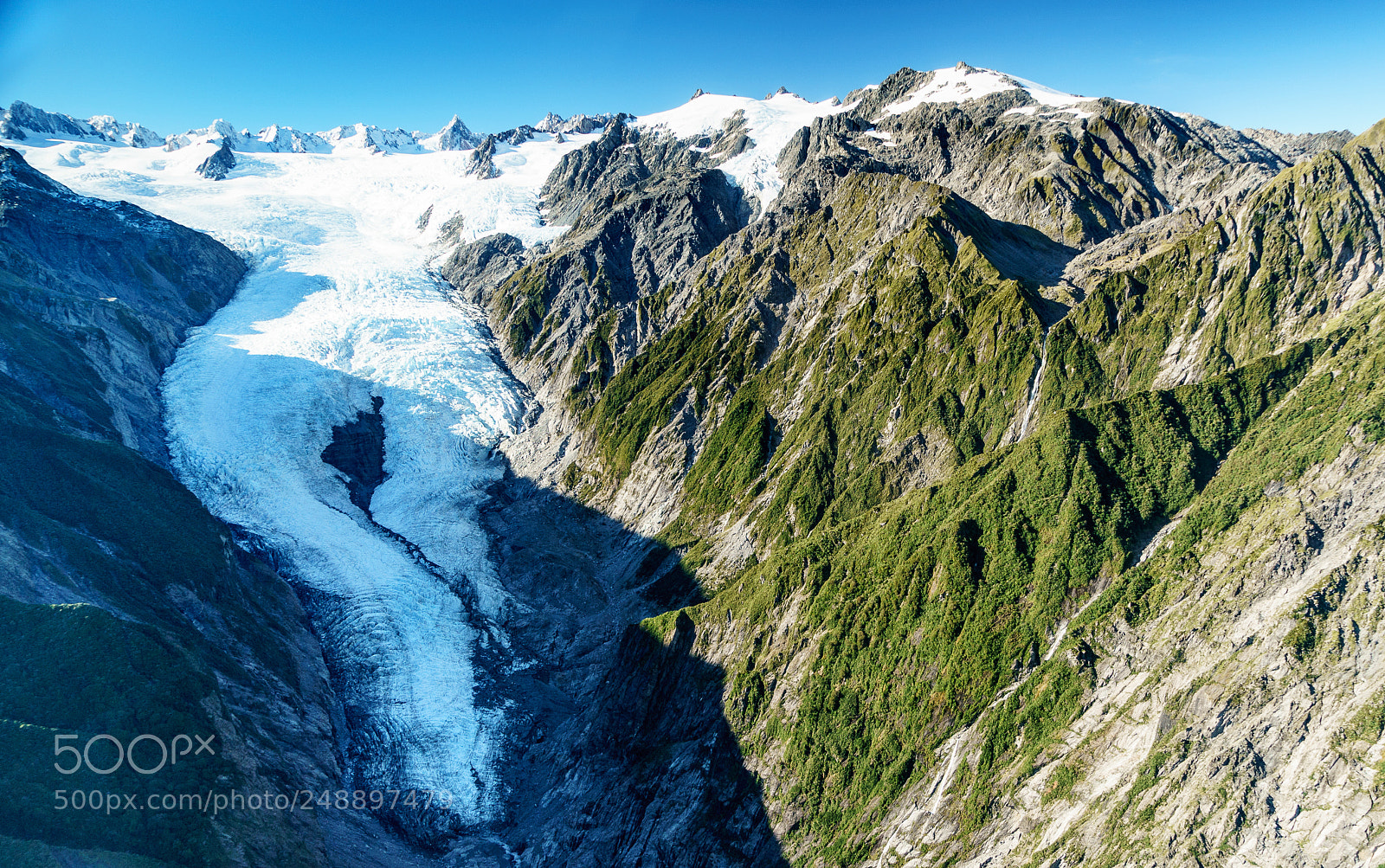 Sony a9 sample photo. Franz-josef-glacier photography