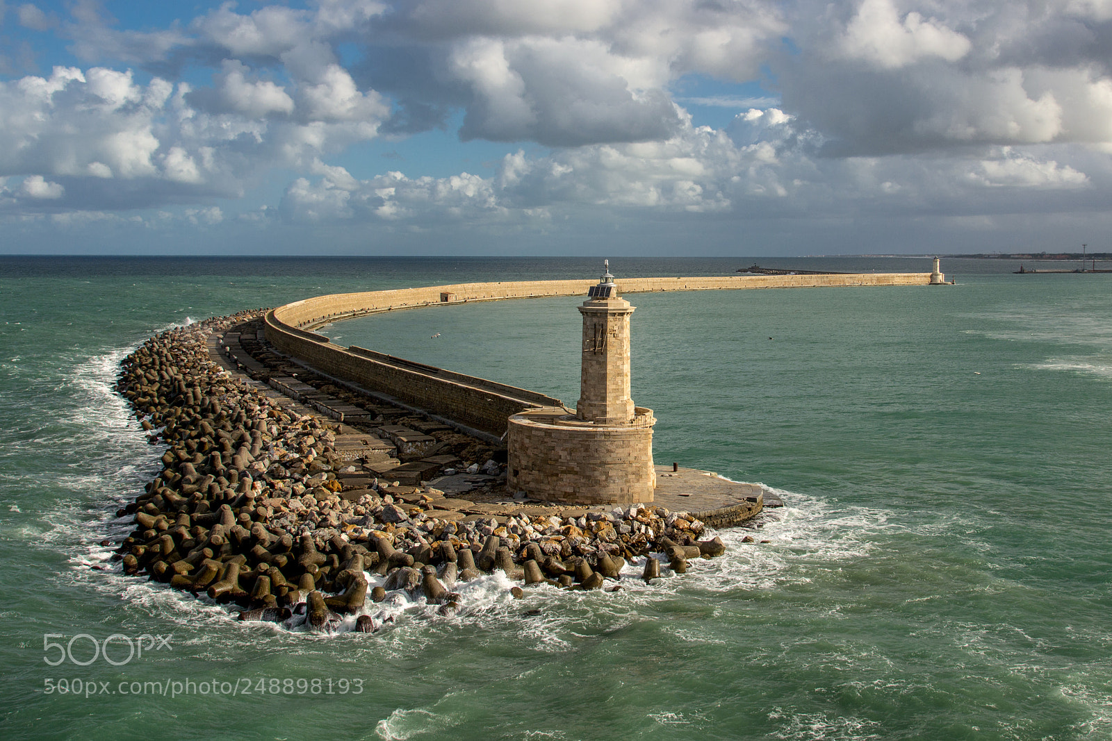 Nikon D3100 sample photo. Livorno's lighthouse photography
