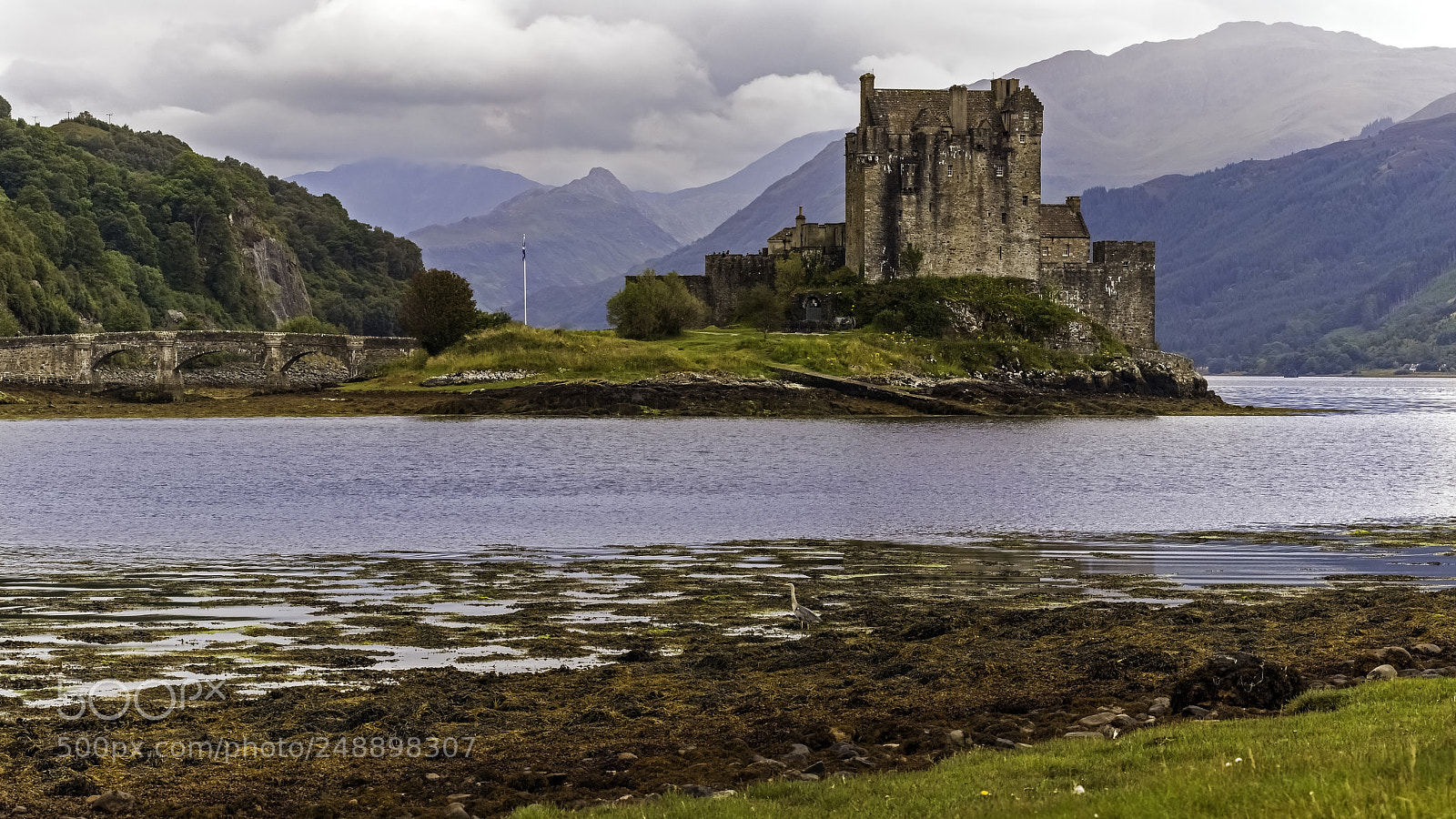 Canon EOS 40D sample photo. Eilean donan castle photography