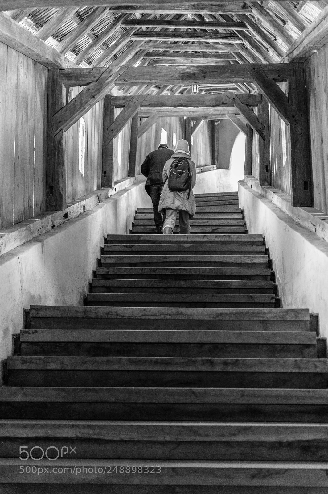 Nikon D3200 sample photo. Stairs photography