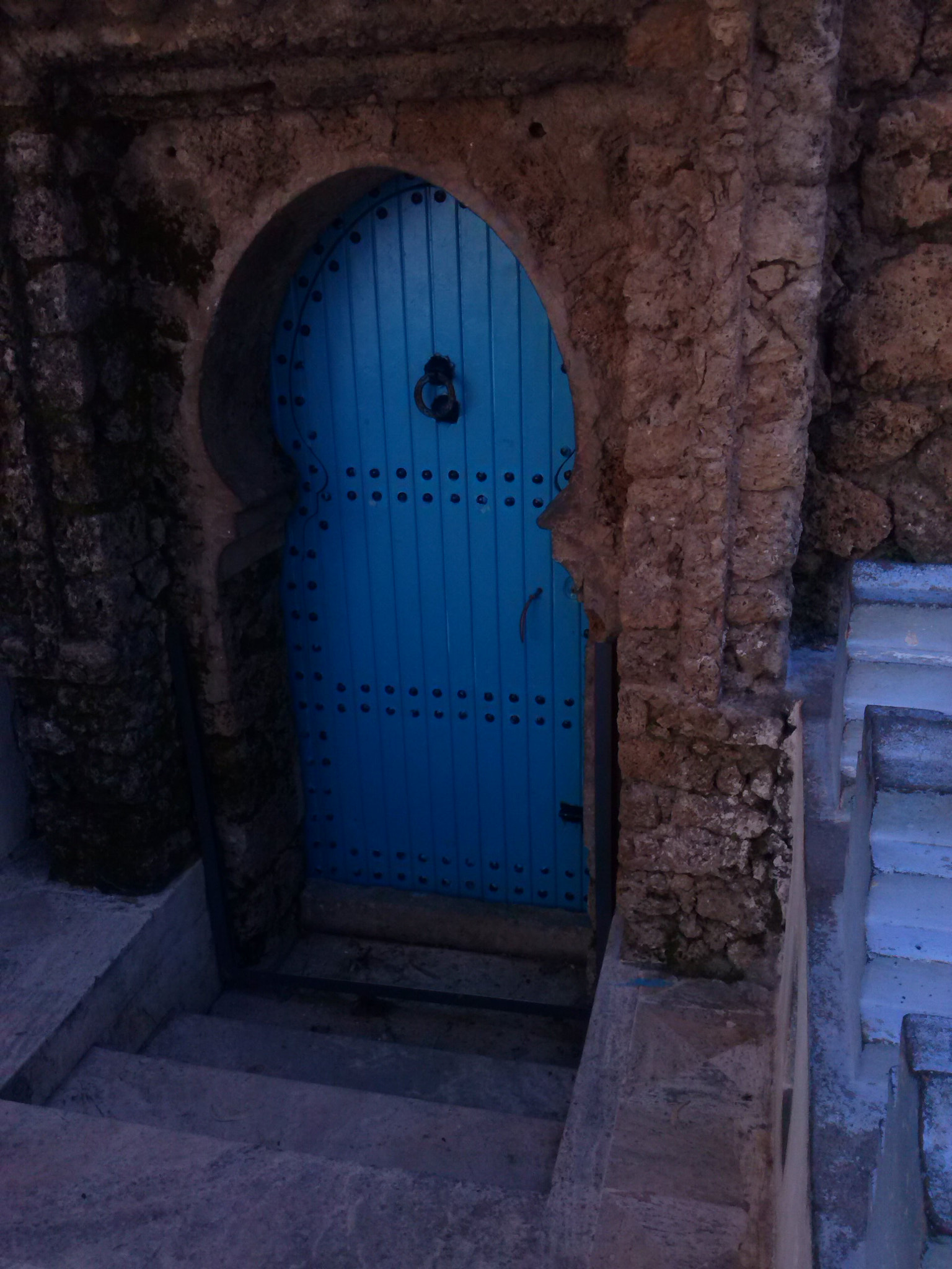 LG Optimus L5 sample photo. Chefchaouen city photography