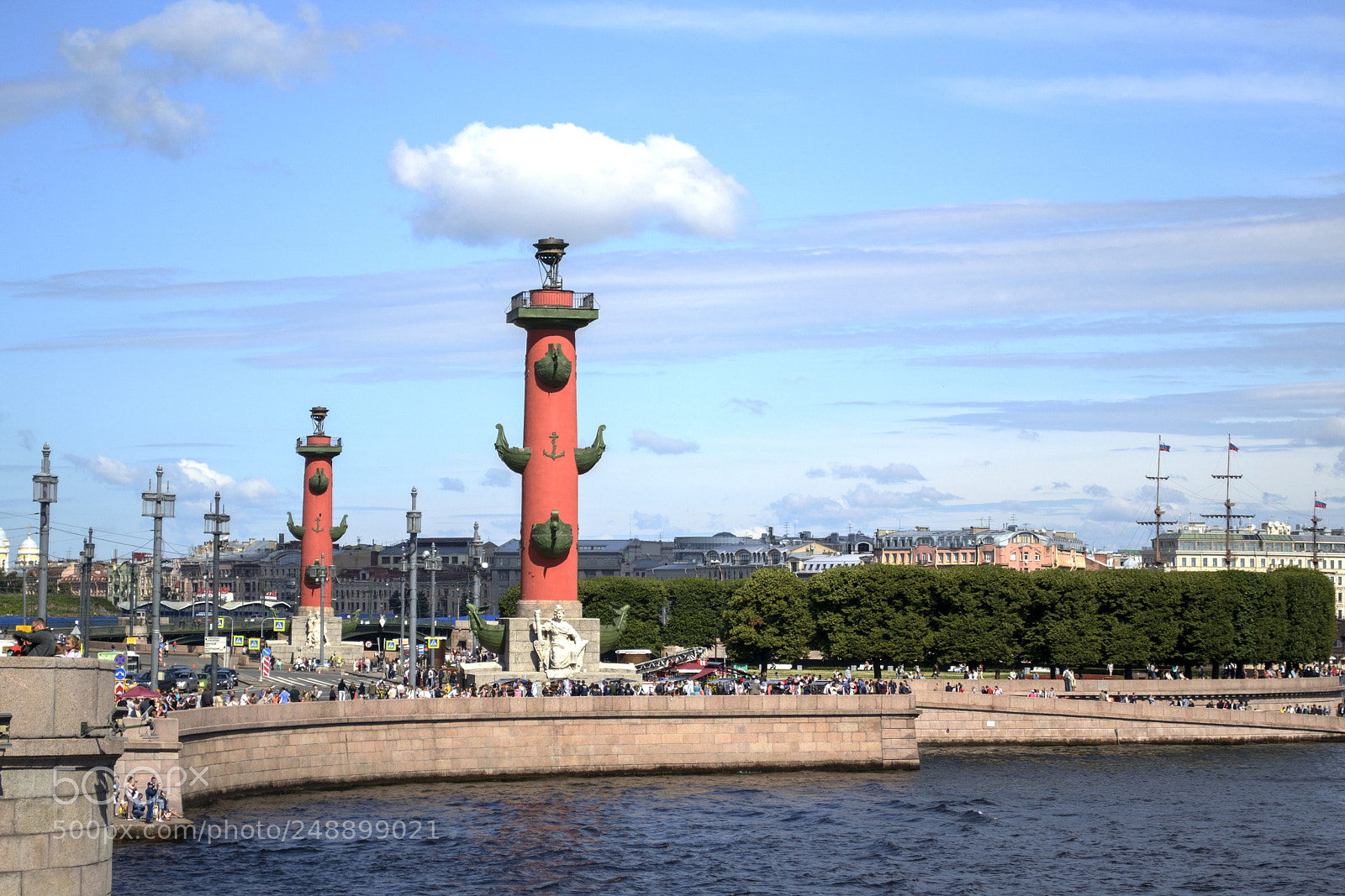 Nikon D3100 sample photo. Ростральные колонны photography