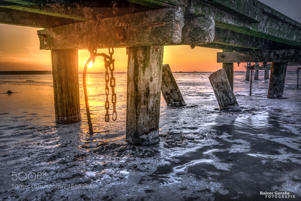 Sony a7 II sample photo. Frozen ocean photography