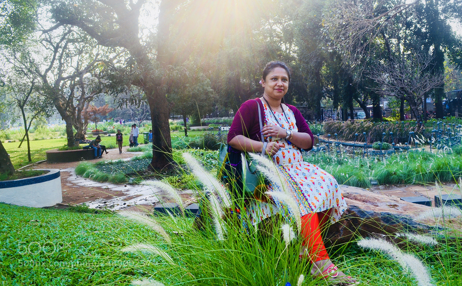 Nikon D5100 sample photo. Relaxing at park photography