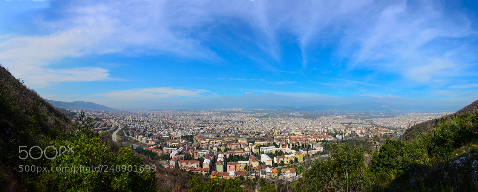 Nikon D7000 sample photo. Bursa panorama photography