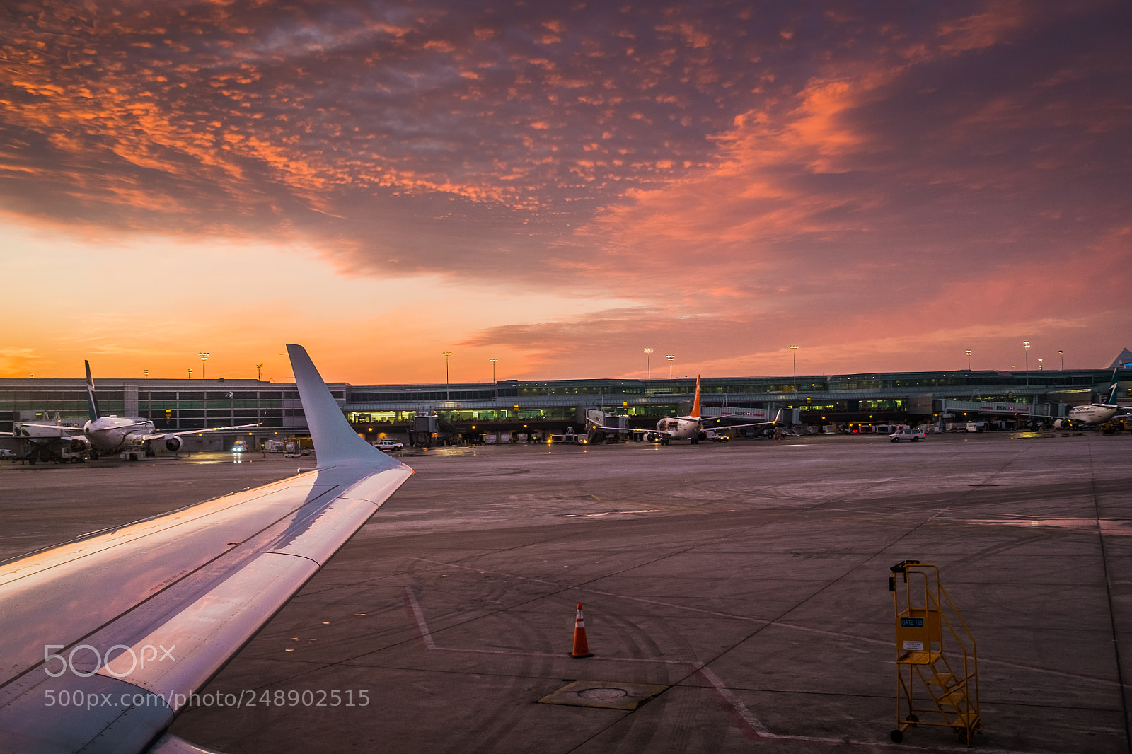 Fujifilm X-E1 sample photo. Clouds over pearson airport photography