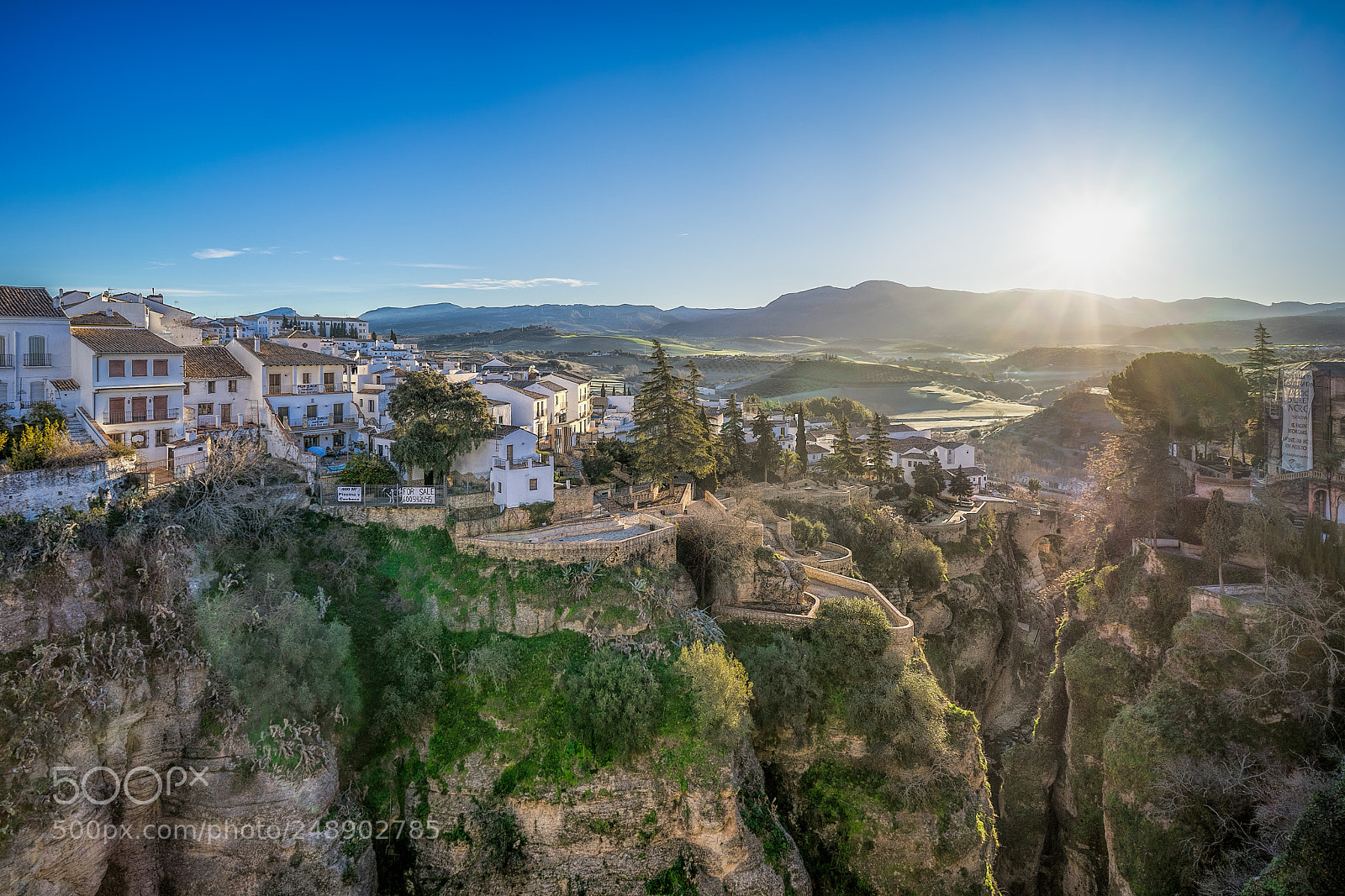 Sony a7 sample photo. Ronda sunrise photography