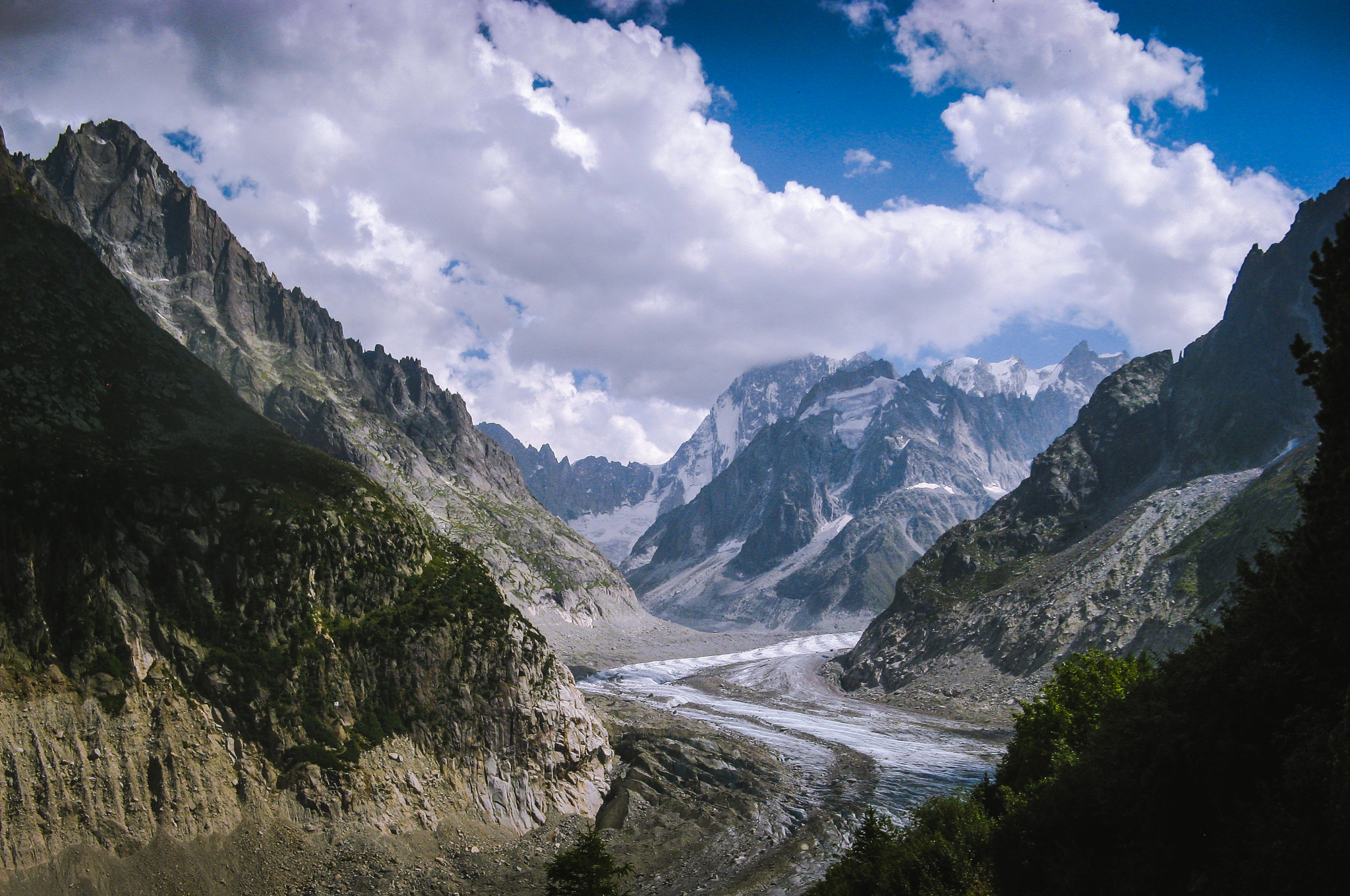 Canon POWERSHOT A710 IS sample photo. Mer de glace - chamonix - french alps photography