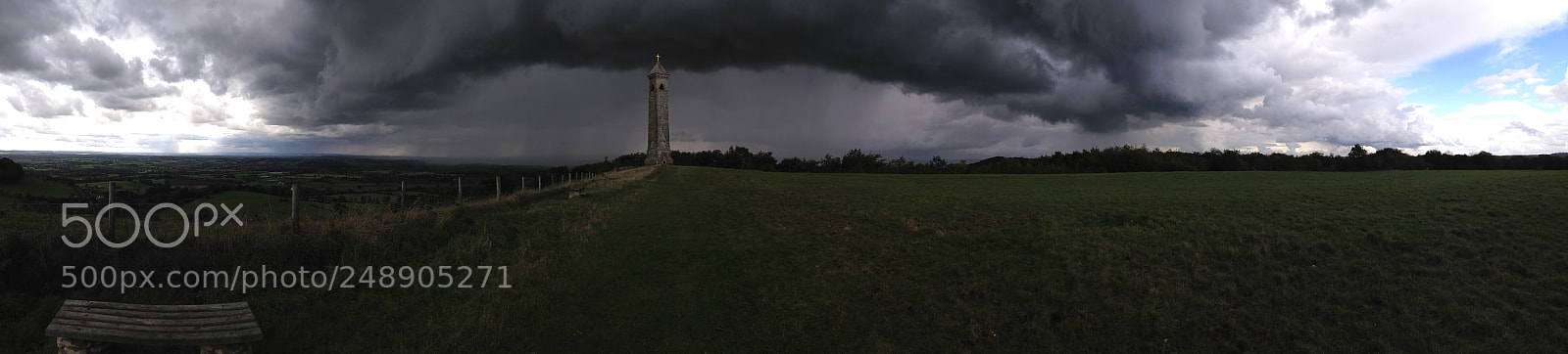 Apple iPhone 5 sample photo. Storm tower photography