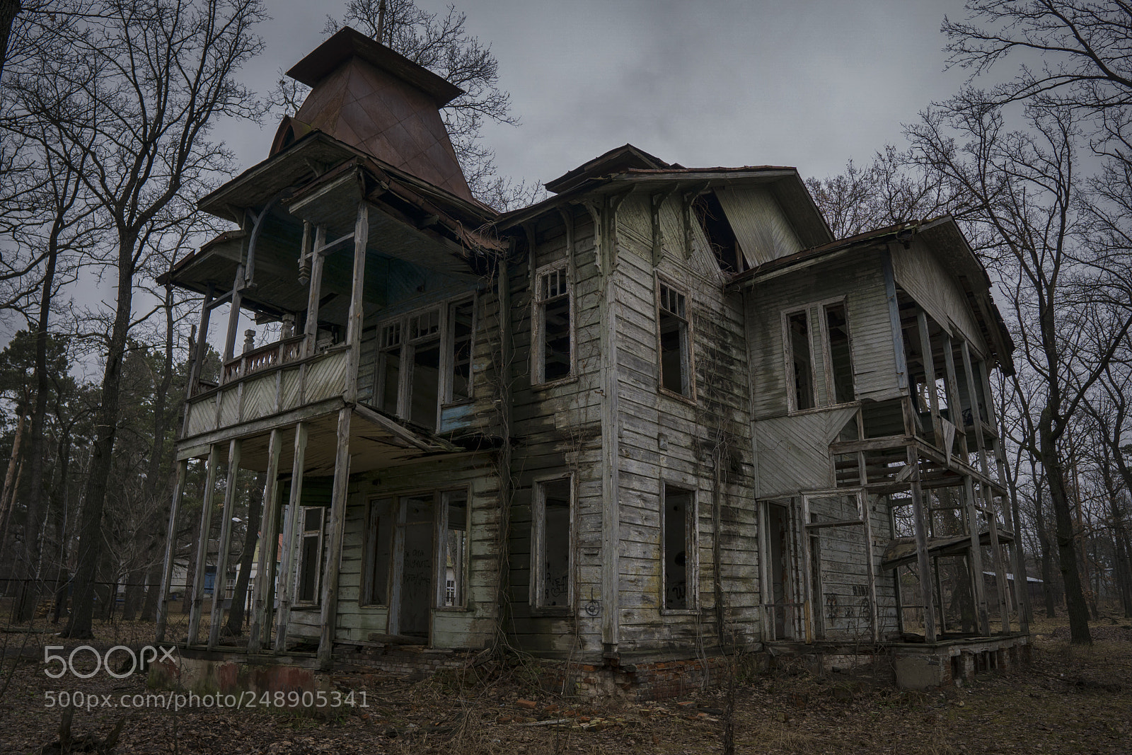 Sony a6000 sample photo. Haunted house photography