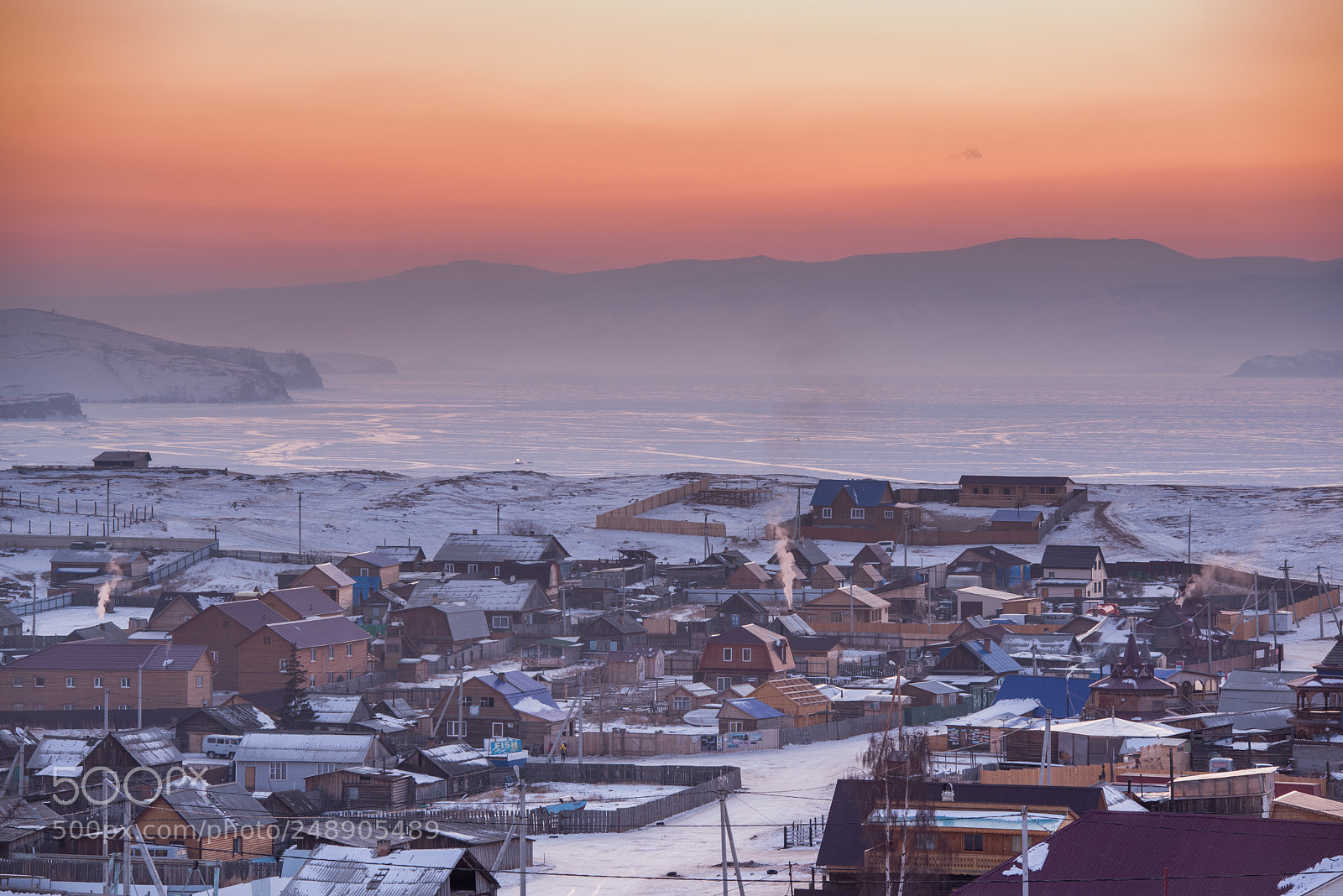 Nikon D610 sample photo. Town at olkhon island photography