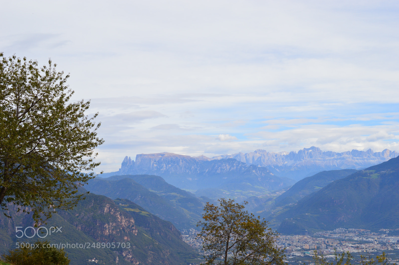 Nikon D3200 sample photo. View to bozen/bolzano photography