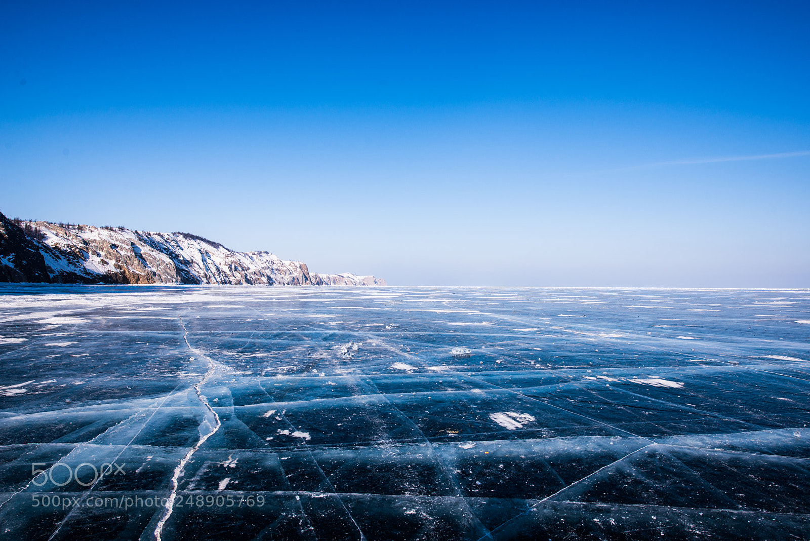 Nikon D610 sample photo. Lake baikal. blue ice. photography