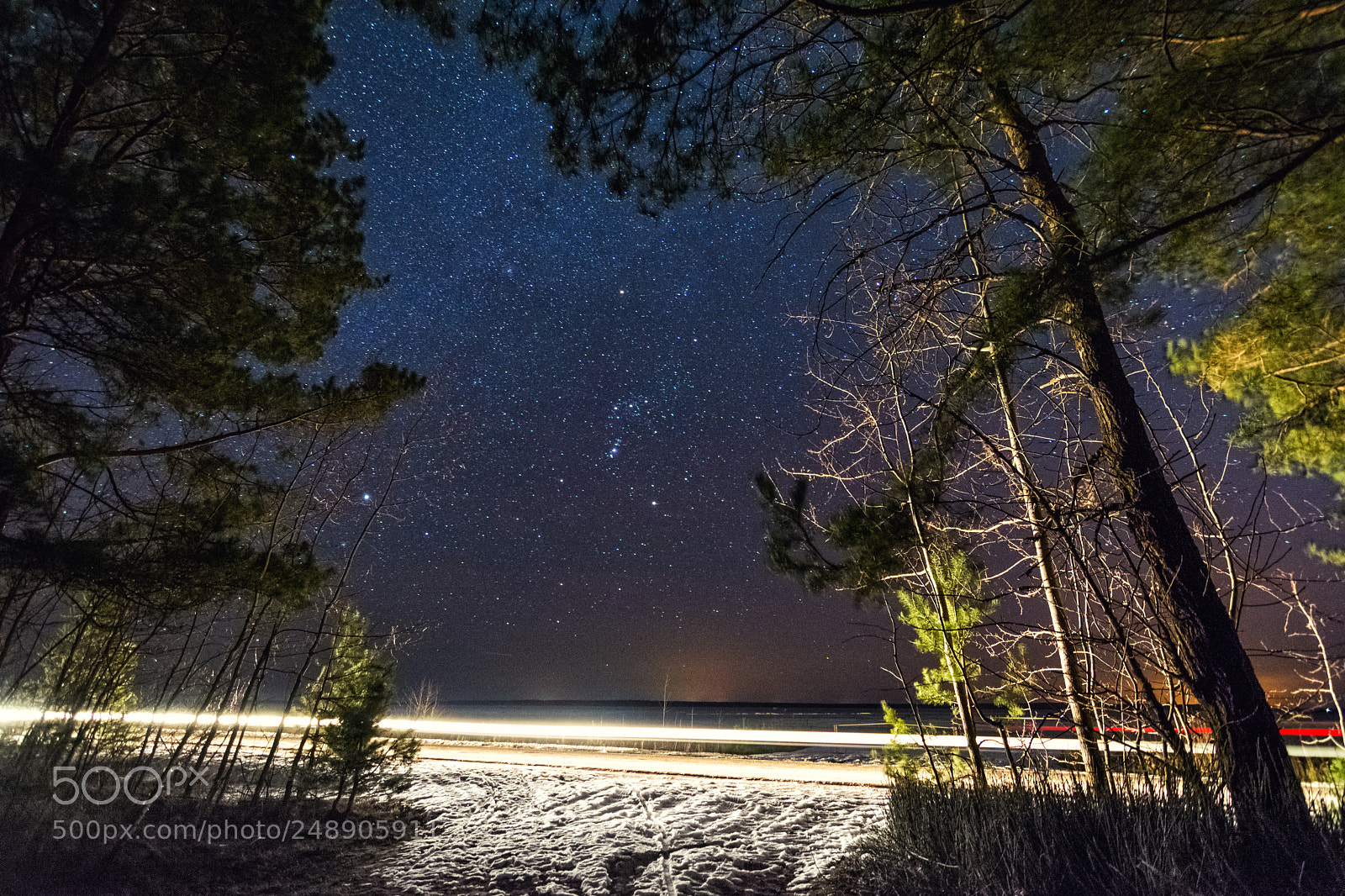 Nikon D7100 sample photo. Starry night photography