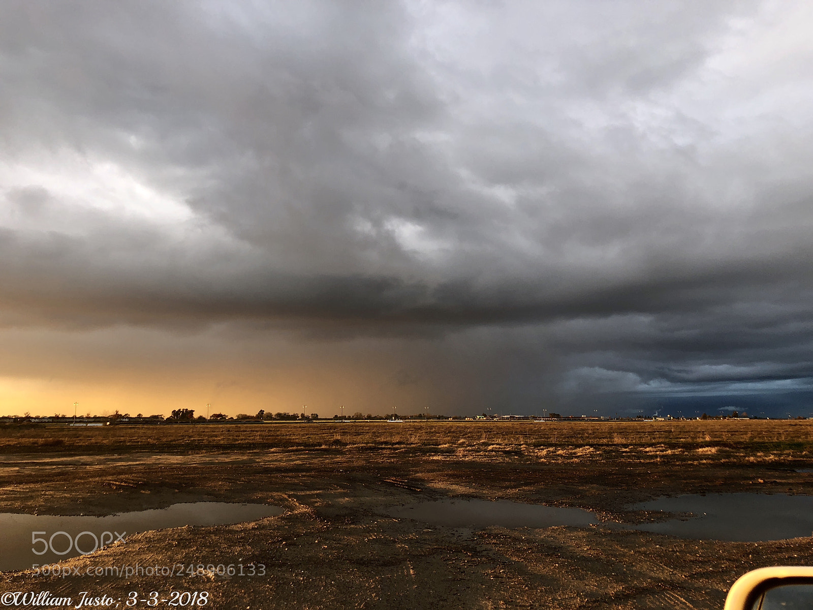 Apple iPhone 8 Plus sample photo. A stormy landscape 3-3-2018 photography