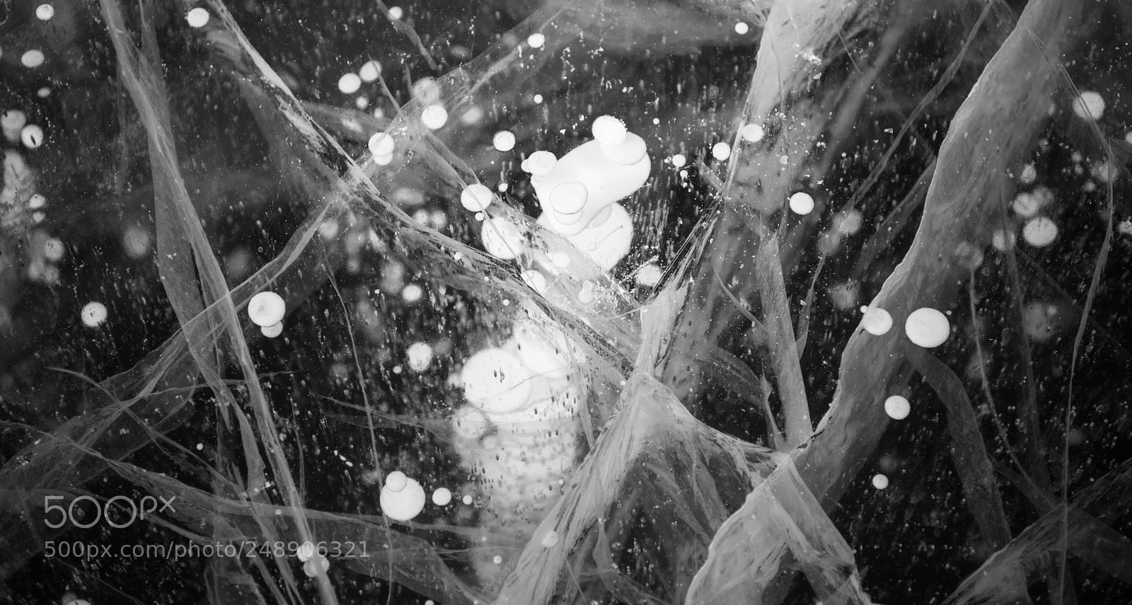 Nikon D610 sample photo. Lake baikal. bubble ice! photography