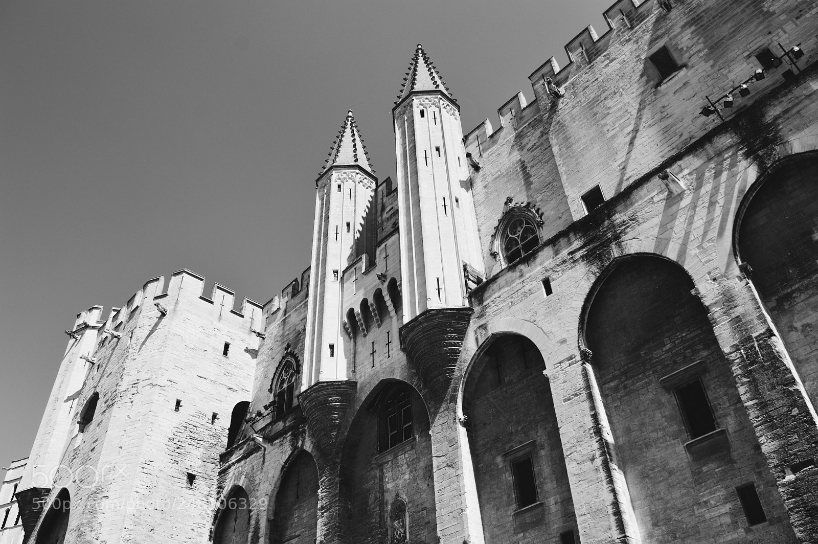 Nikon D3200 sample photo. Le palais des papes  photography