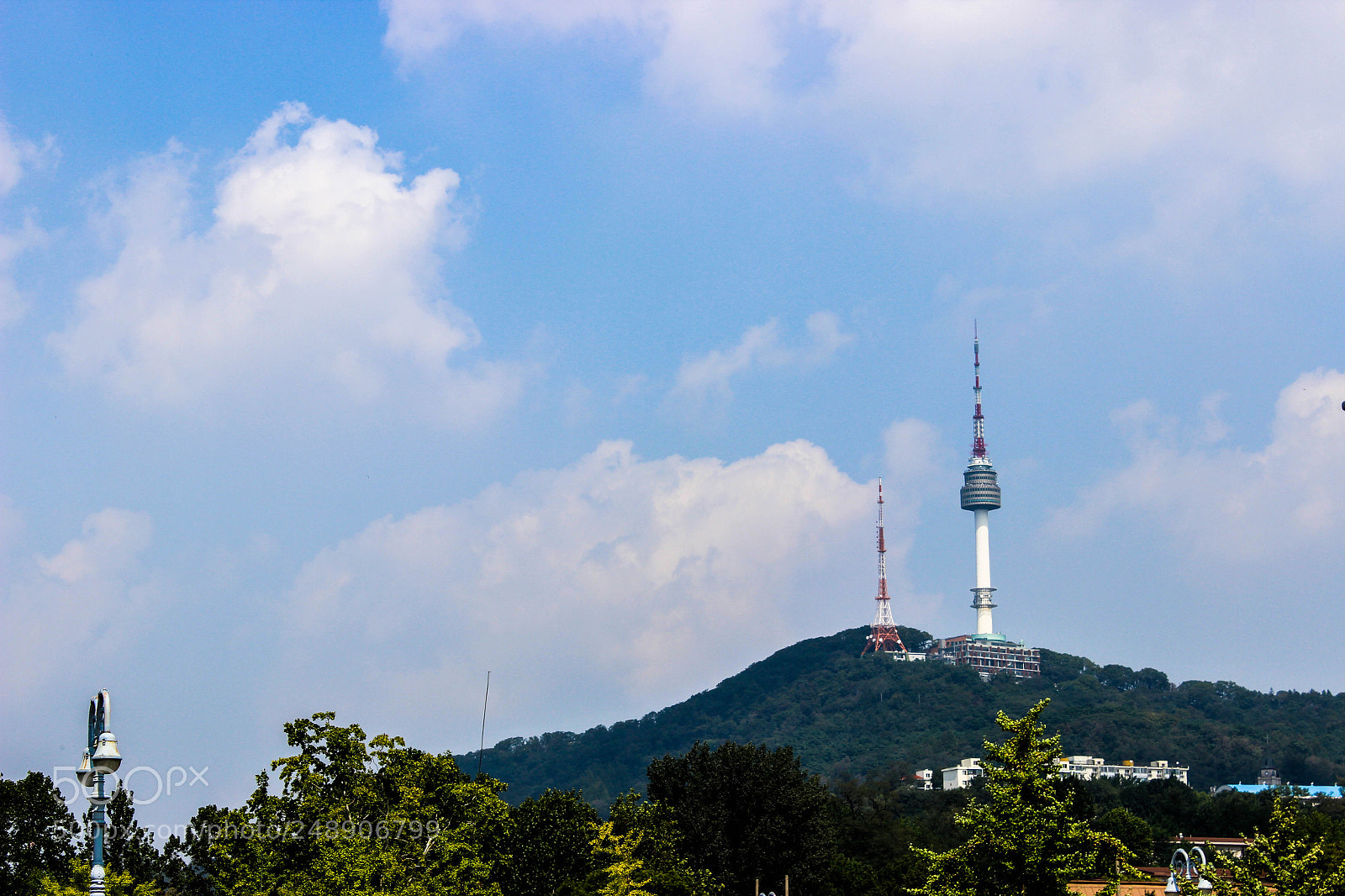 Canon EOS 600D (Rebel EOS T3i / EOS Kiss X5) sample photo. Namsan tower view from photography