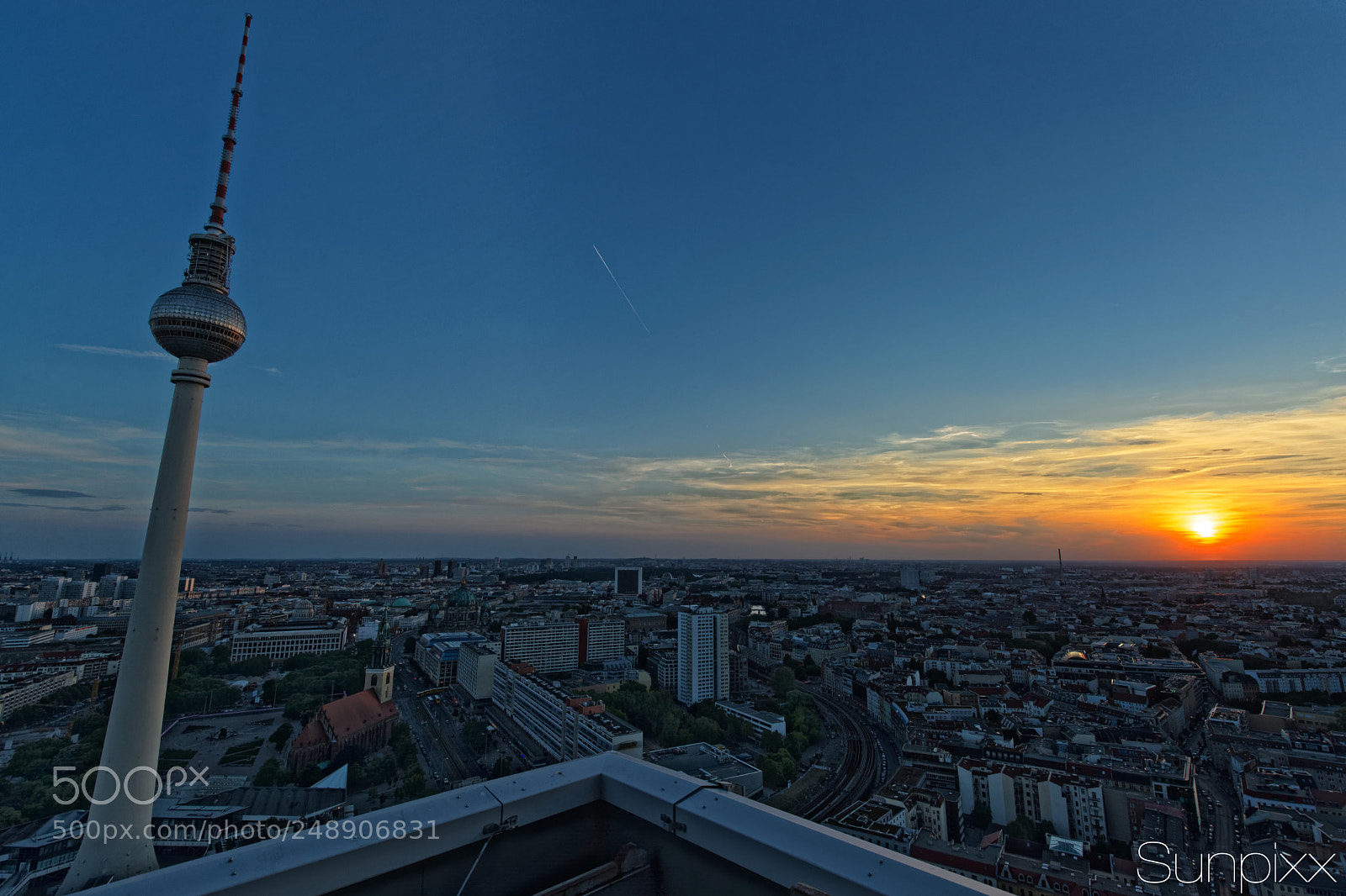 Nikon D5200 sample photo. Sunset berlin photography