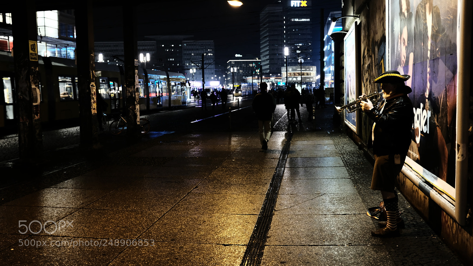 Fujifilm X100F sample photo. Berlin by night photography