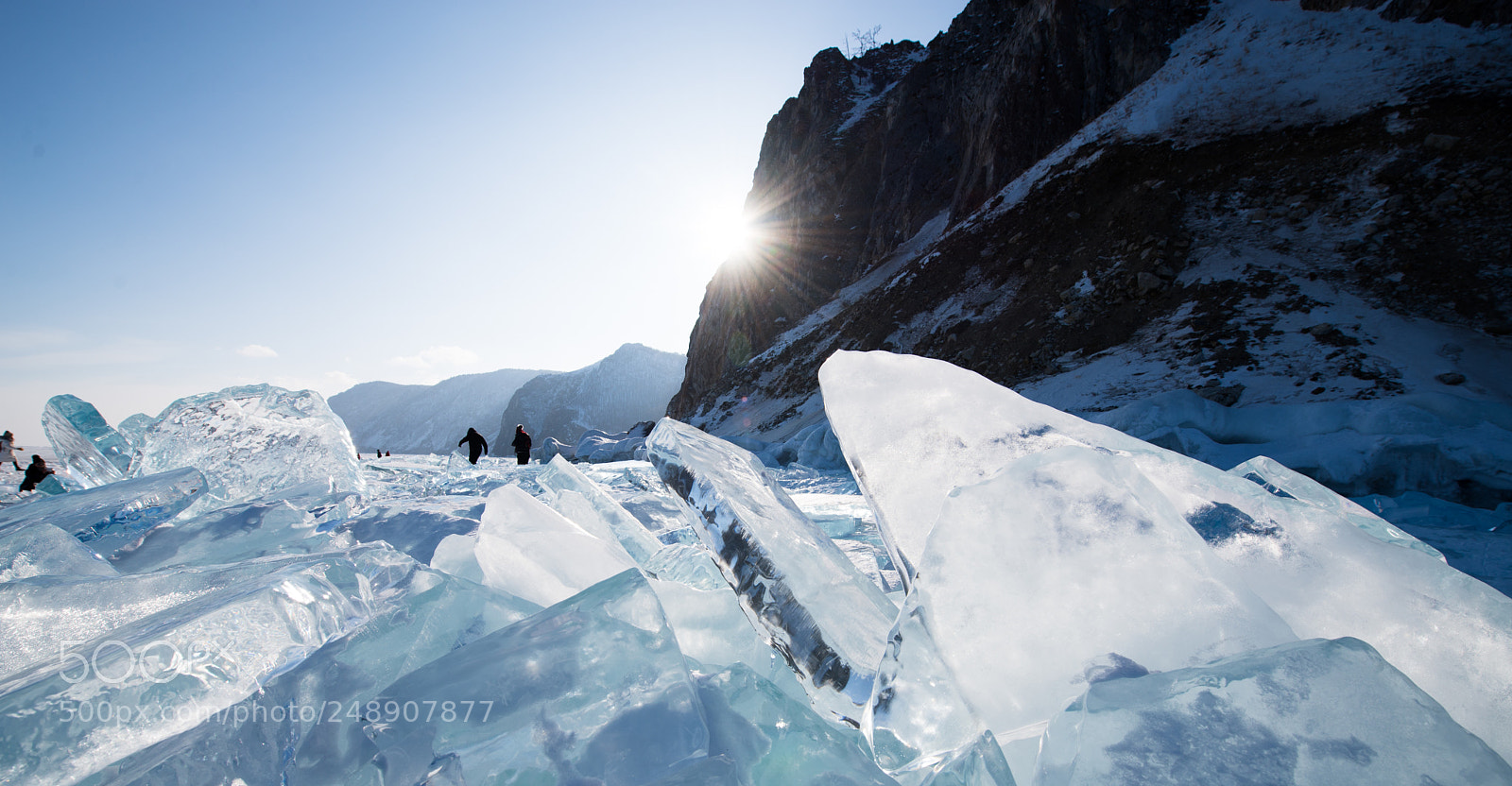 Nikon D610 sample photo. Lake baikal. blue ice. photography
