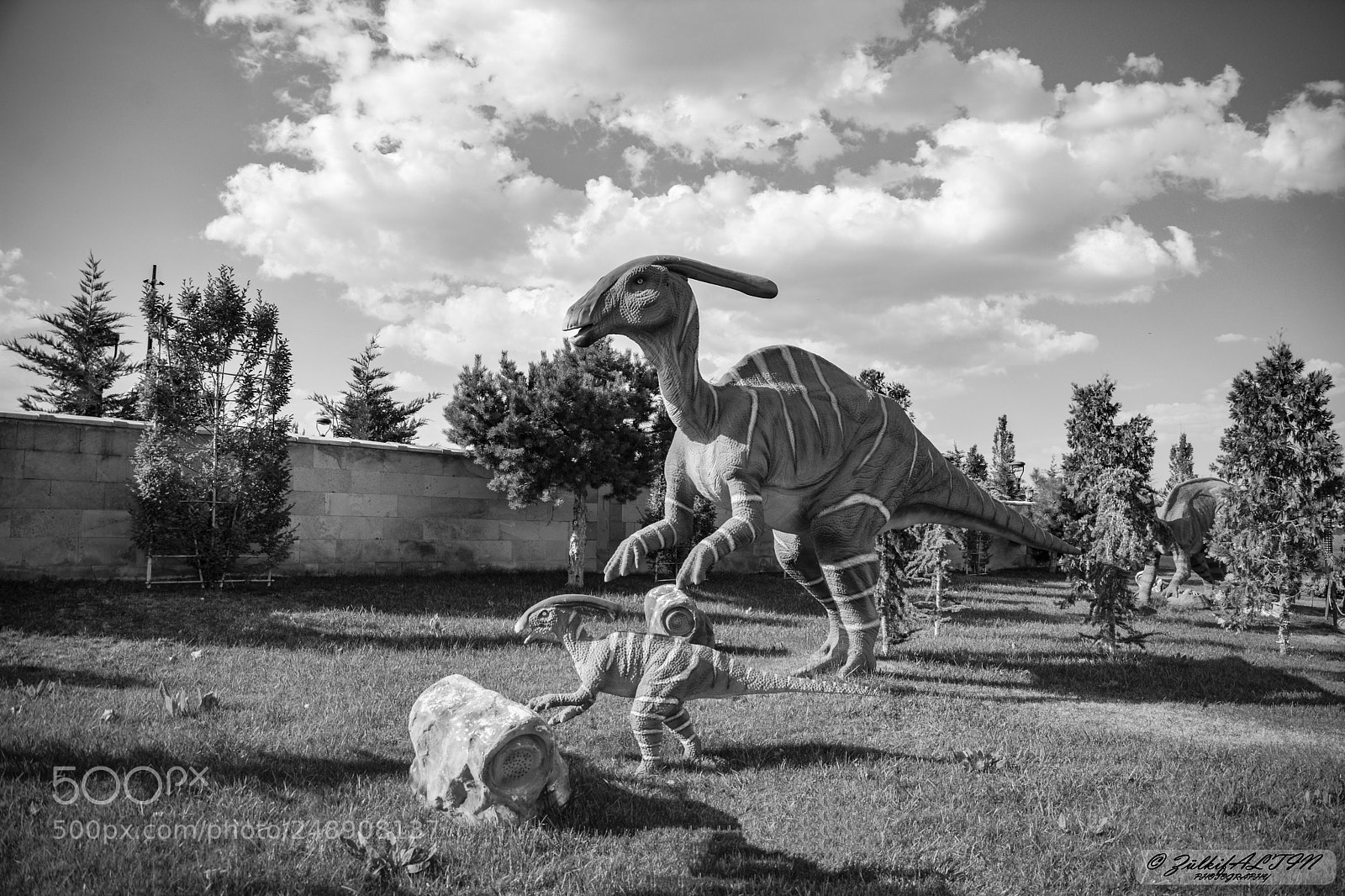 Nikon D7100 sample photo. Dinosaurs scene - konya photography