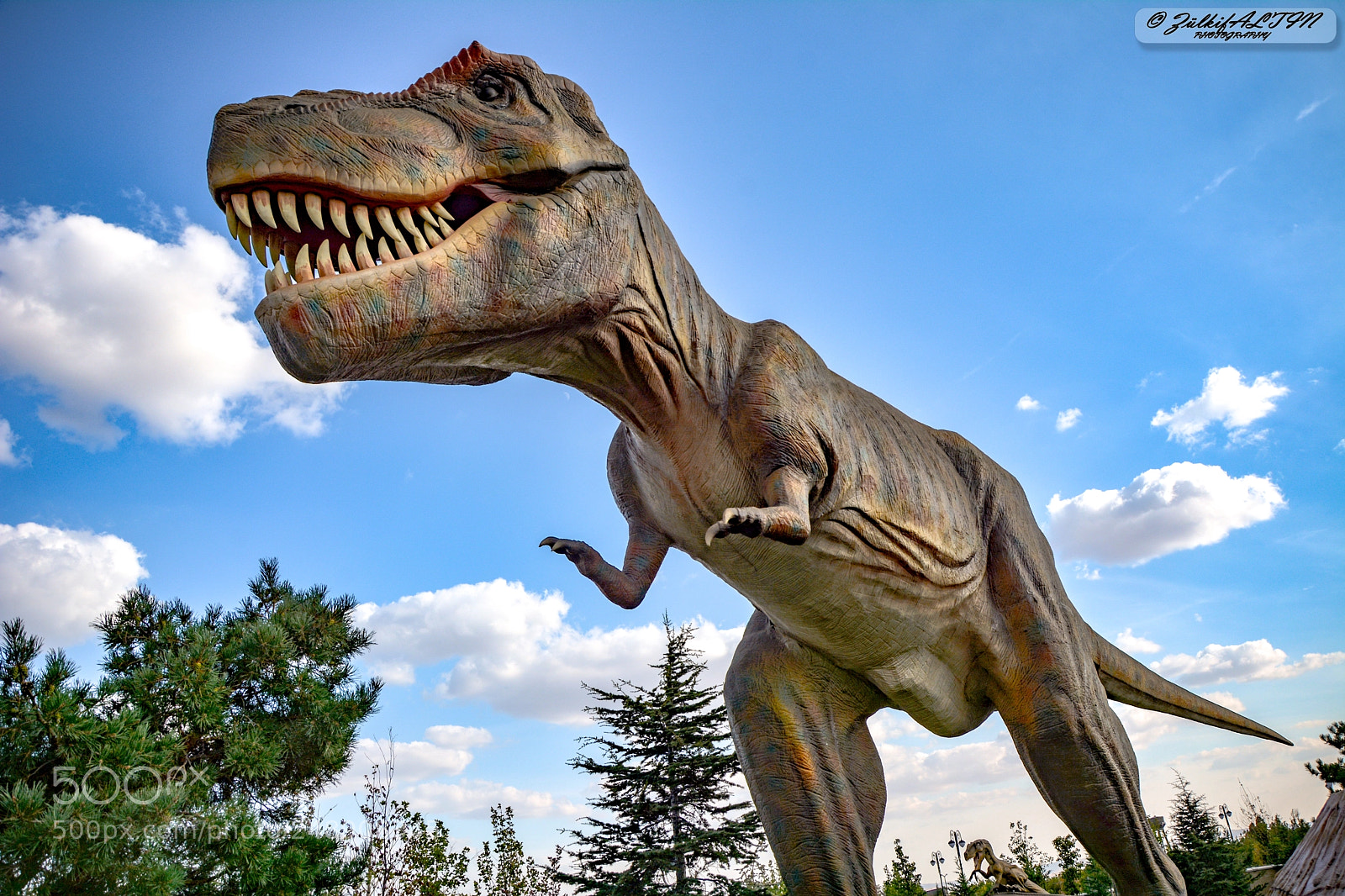 Nikon D7100 sample photo. Dinosaurs scene - konya photography