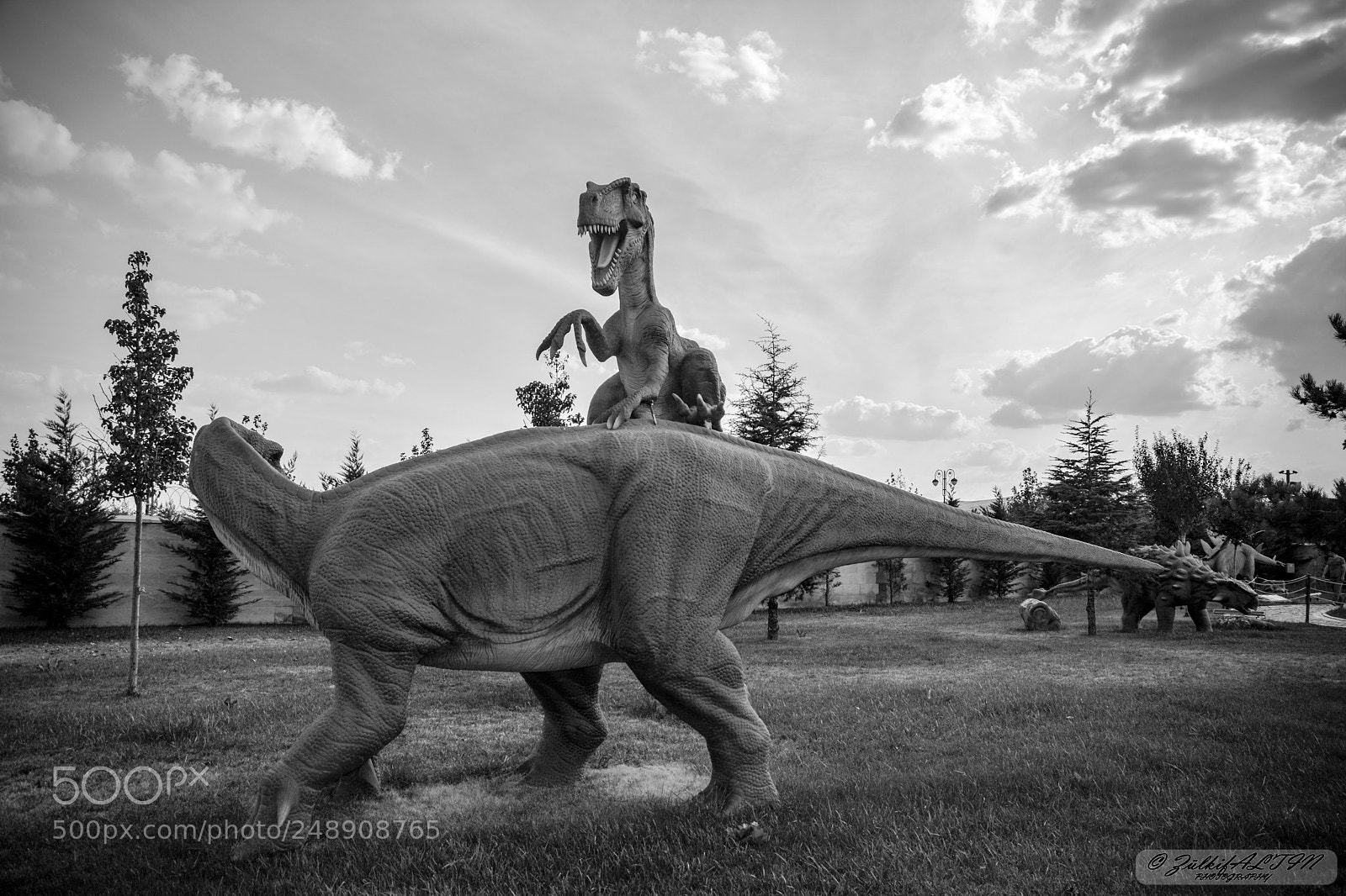 Nikon D7100 sample photo. Dinosaurs scene - konya photography
