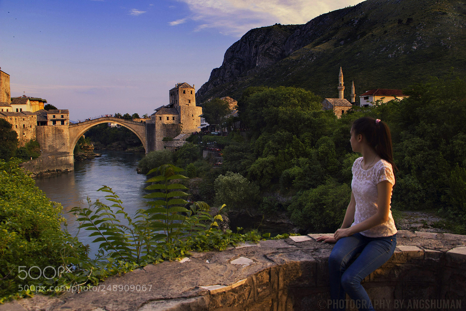 Canon EOS 60D sample photo. In mostar quiet flows photography