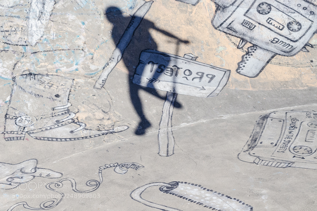 Nikon D7000 sample photo. The protesting shadow photography