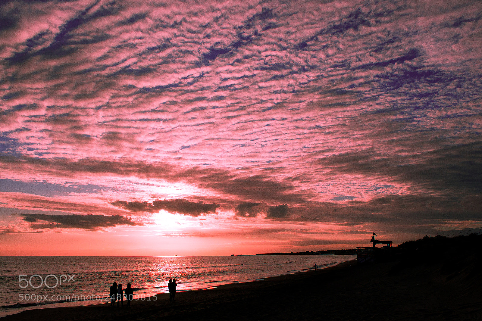 Canon EOS 700D (EOS Rebel T5i / EOS Kiss X7i) sample photo. Red sky photography