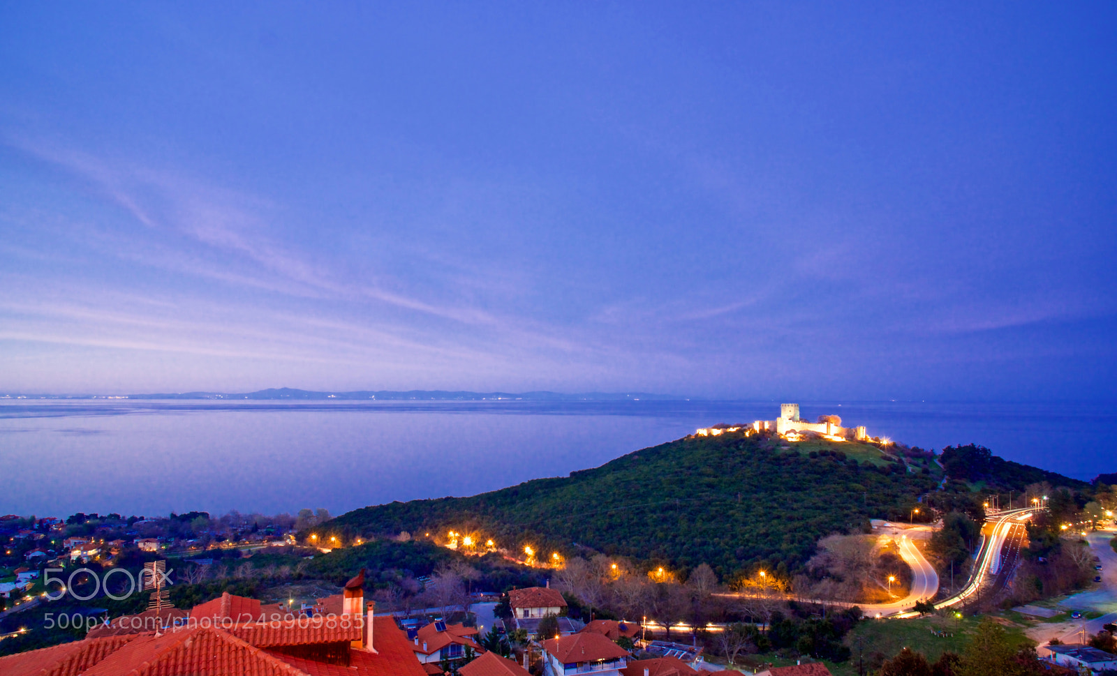 Sony a6500 sample photo. Platamonas castle photography
