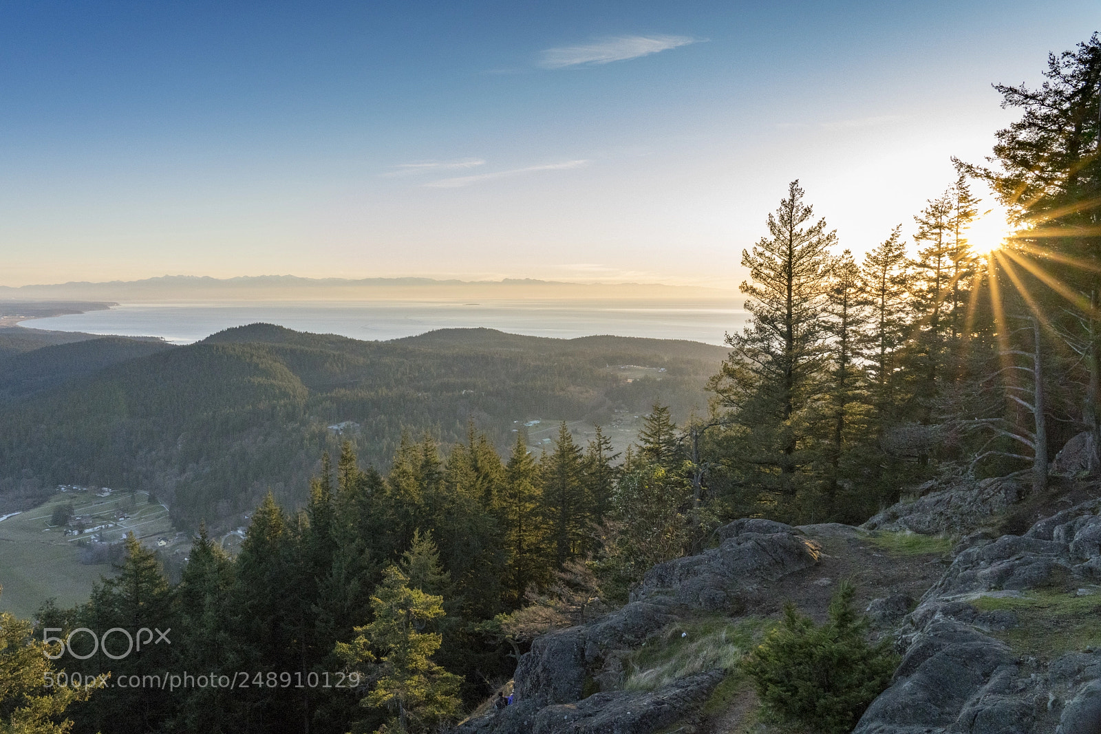 Sony a7R III sample photo. Hazy sunset 2 photography