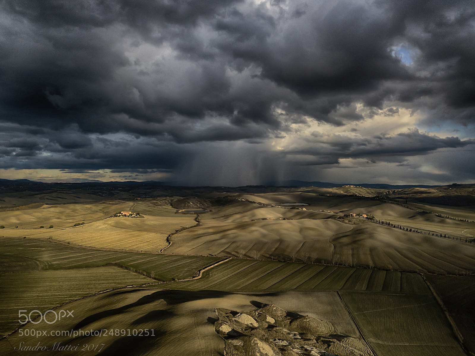 DJI FC220 sample photo. Temporale photography