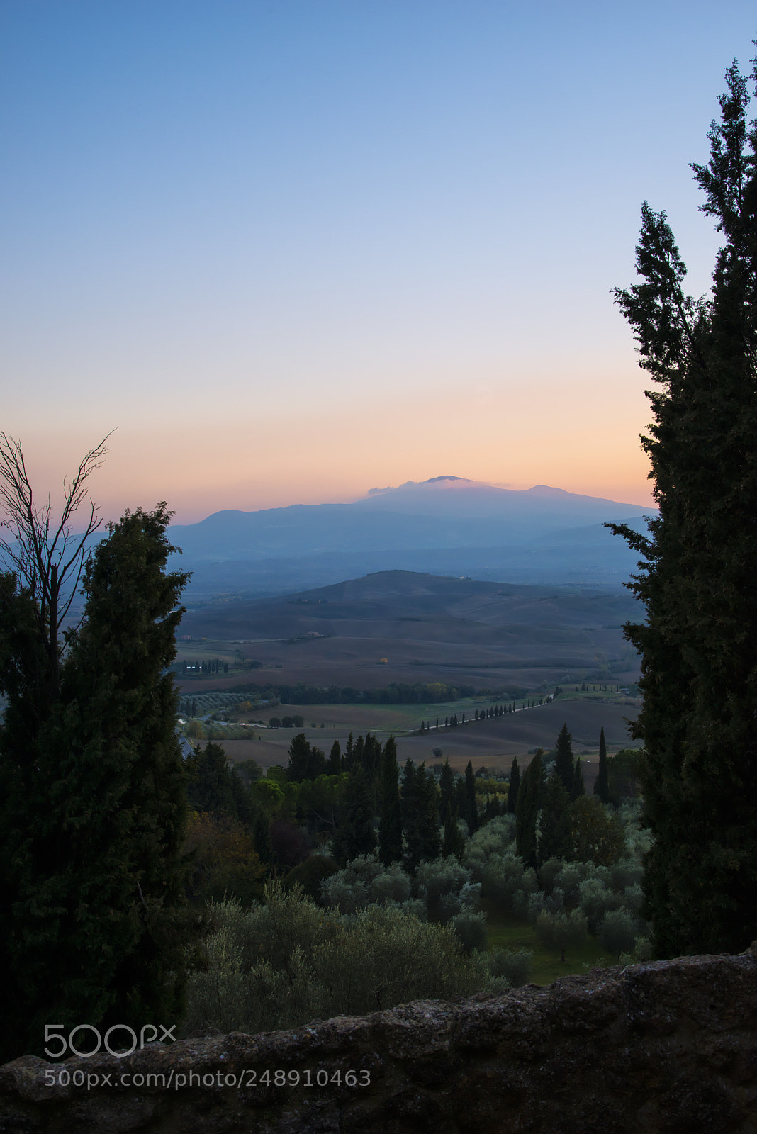 Nikon D800 sample photo. Pienza-tuscany view photography