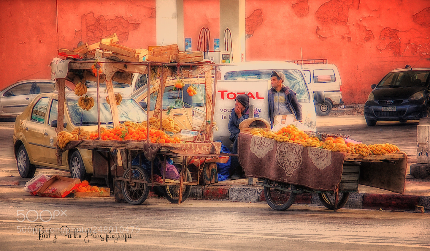 Nikon D50 sample photo. Colores de mercadillo photography