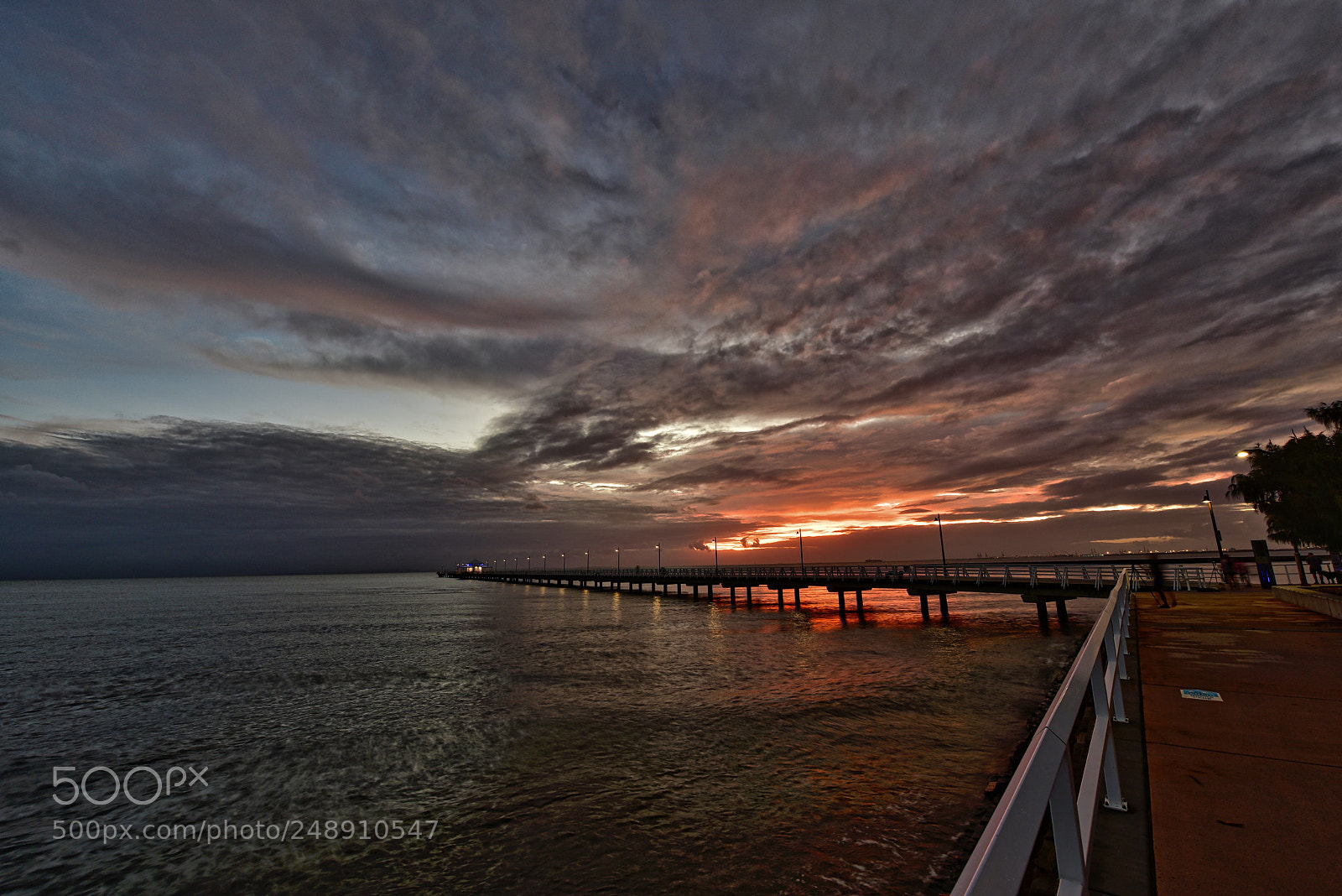 Nikon D810 sample photo. Sunrise, shorncliffe pier, brisbane photography
