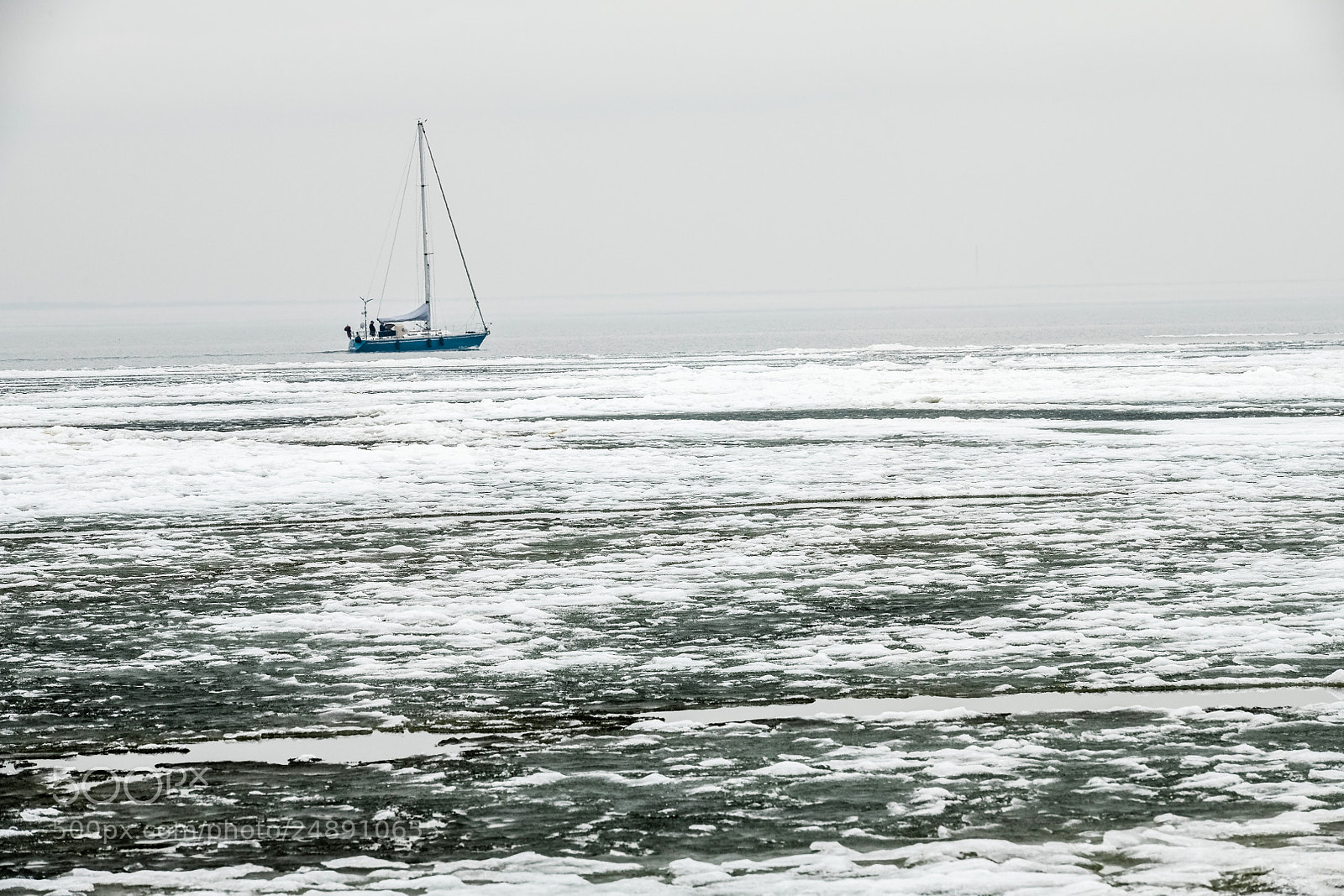 Nikon D850 sample photo. Leaving the ice photography