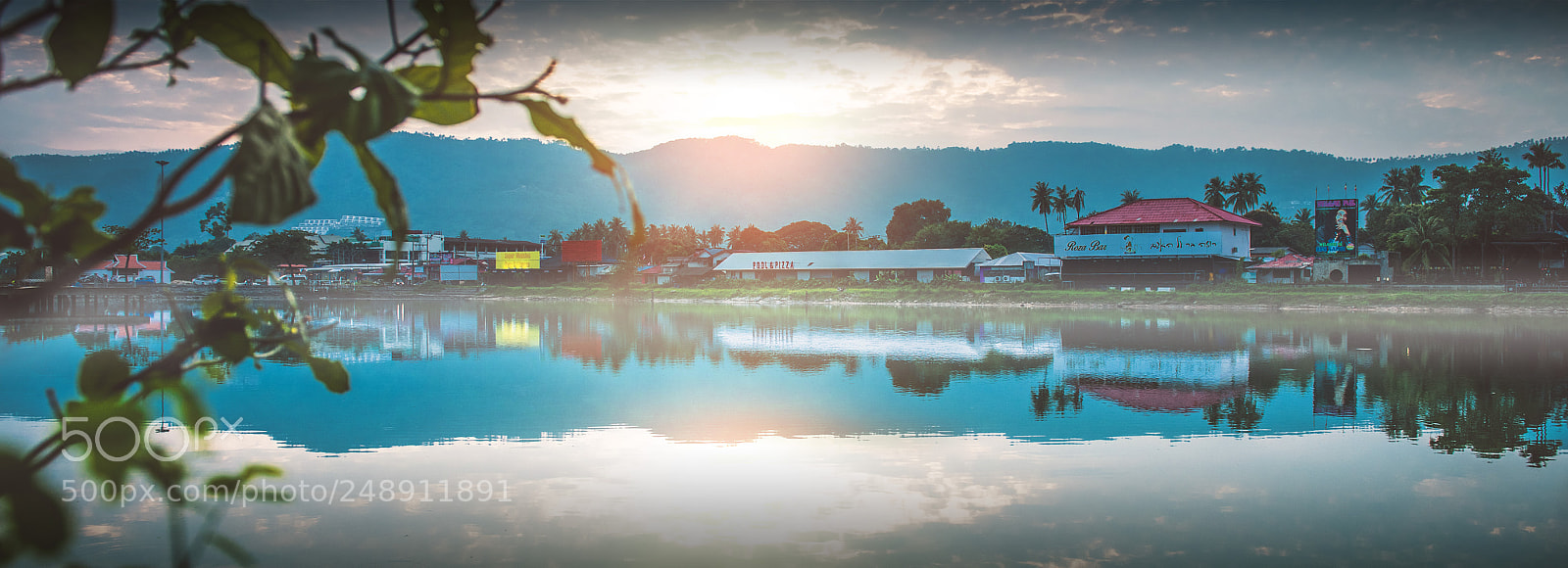 Nikon D810 sample photo. Chaweng lake view photography