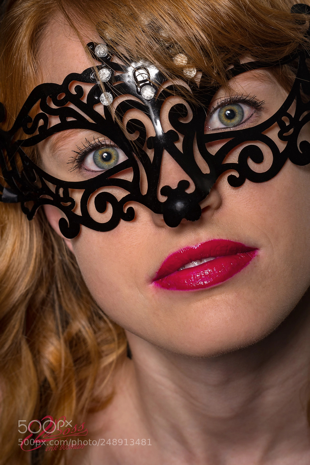Nikon D610 sample photo. Masked eyes photography