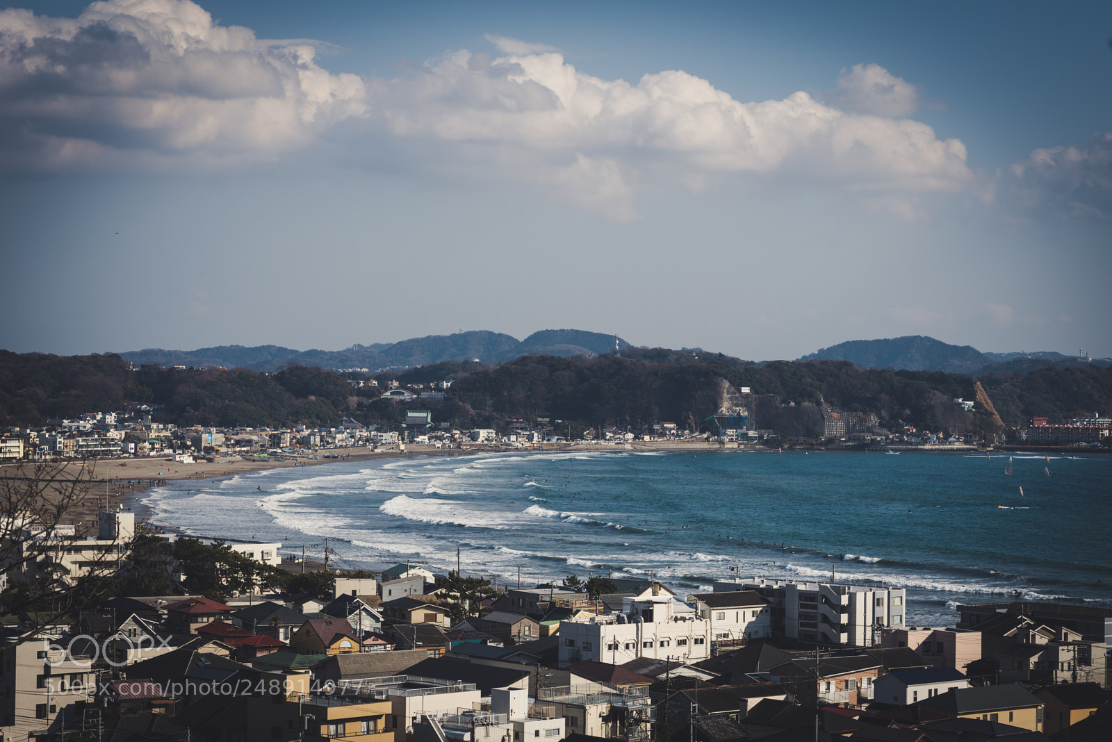 Nikon D750 sample photo. Kamakura seaside town photography