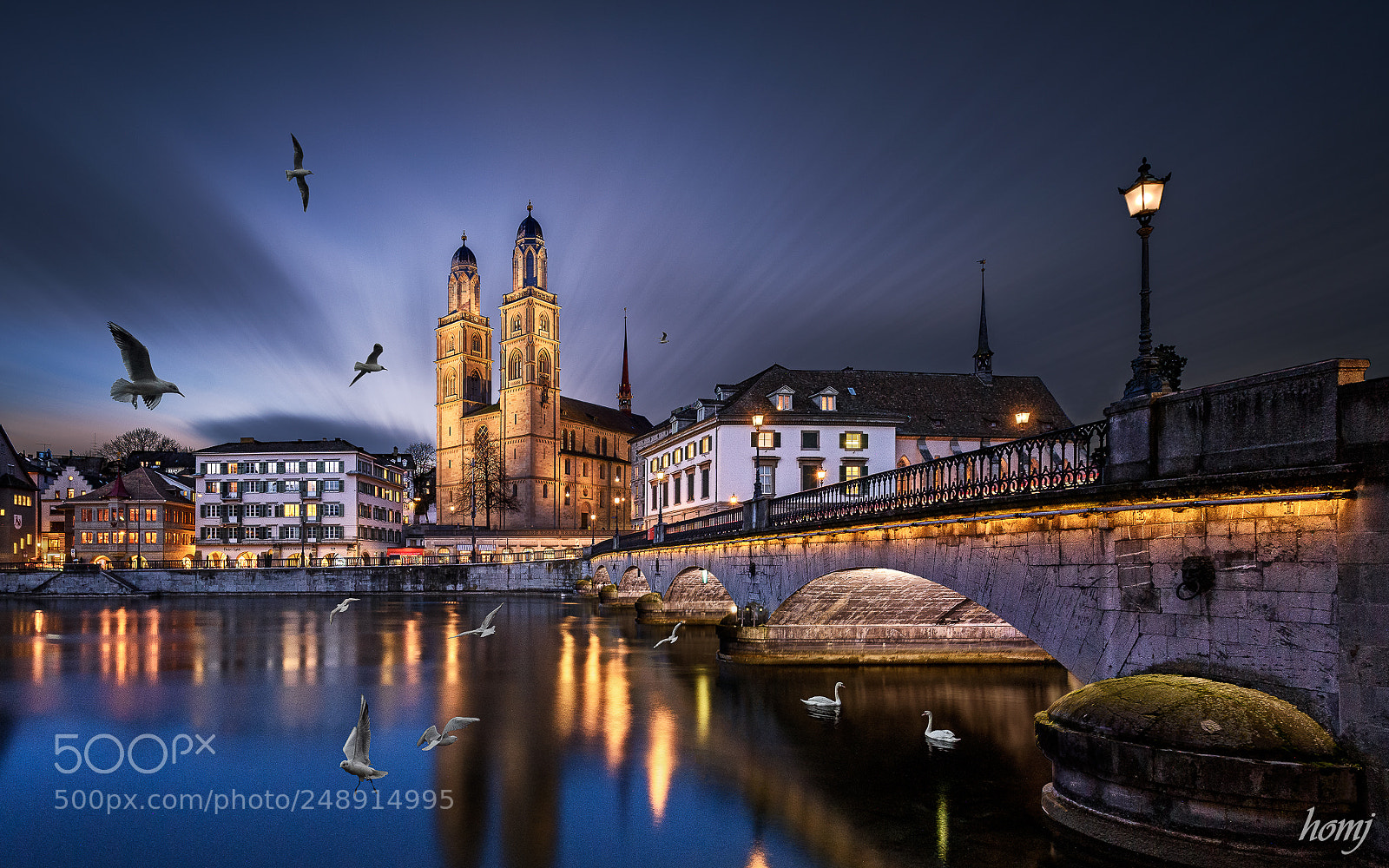 Nikon D810 sample photo. "grossmünster" photography