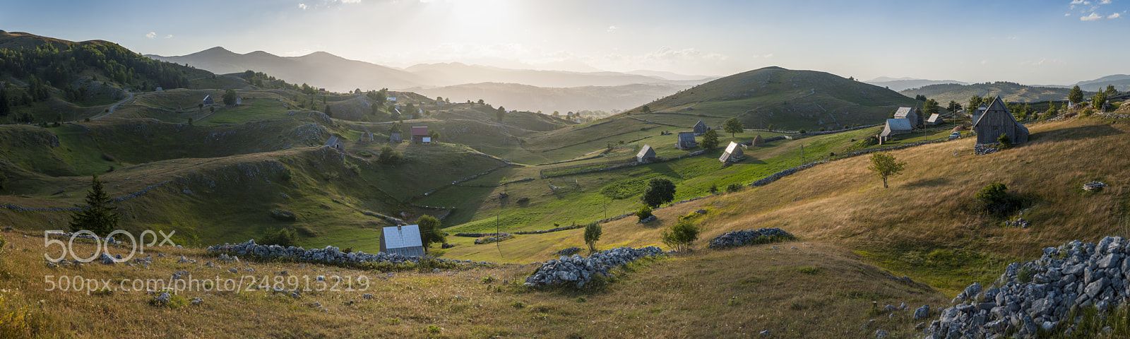 Nikon D700 sample photo. Small rural mountain village photography