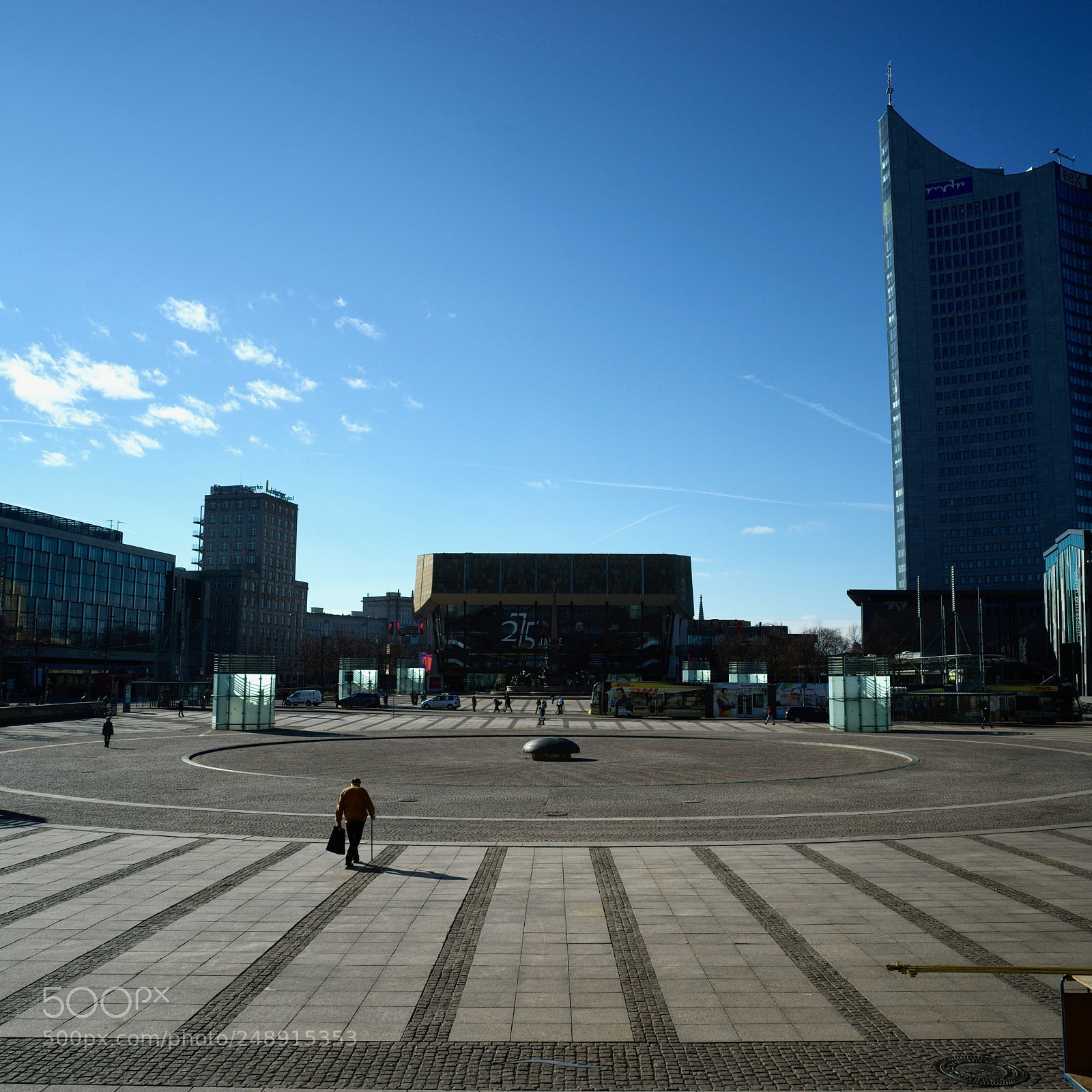 Hasselblad X1D-50c sample photo. Leipzig augustus platz photography