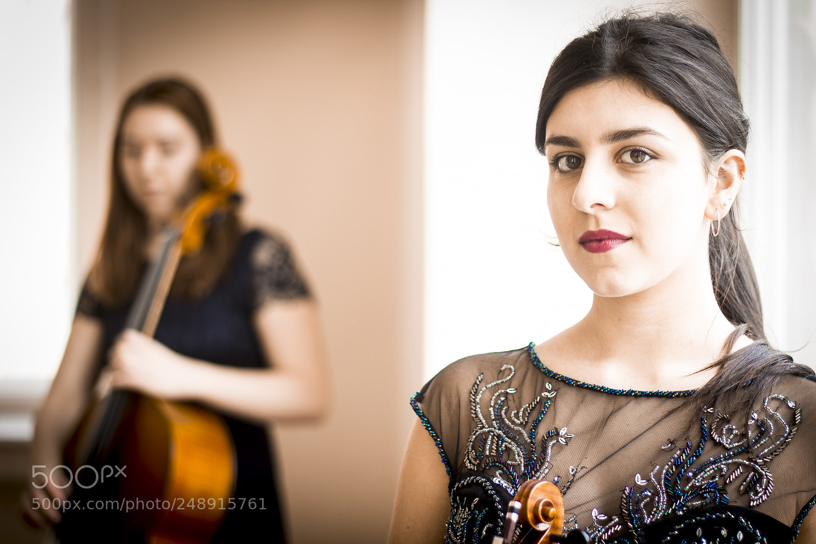Canon EOS 600D (Rebel EOS T3i / EOS Kiss X5) sample photo. Francesca temporin - violinist photography