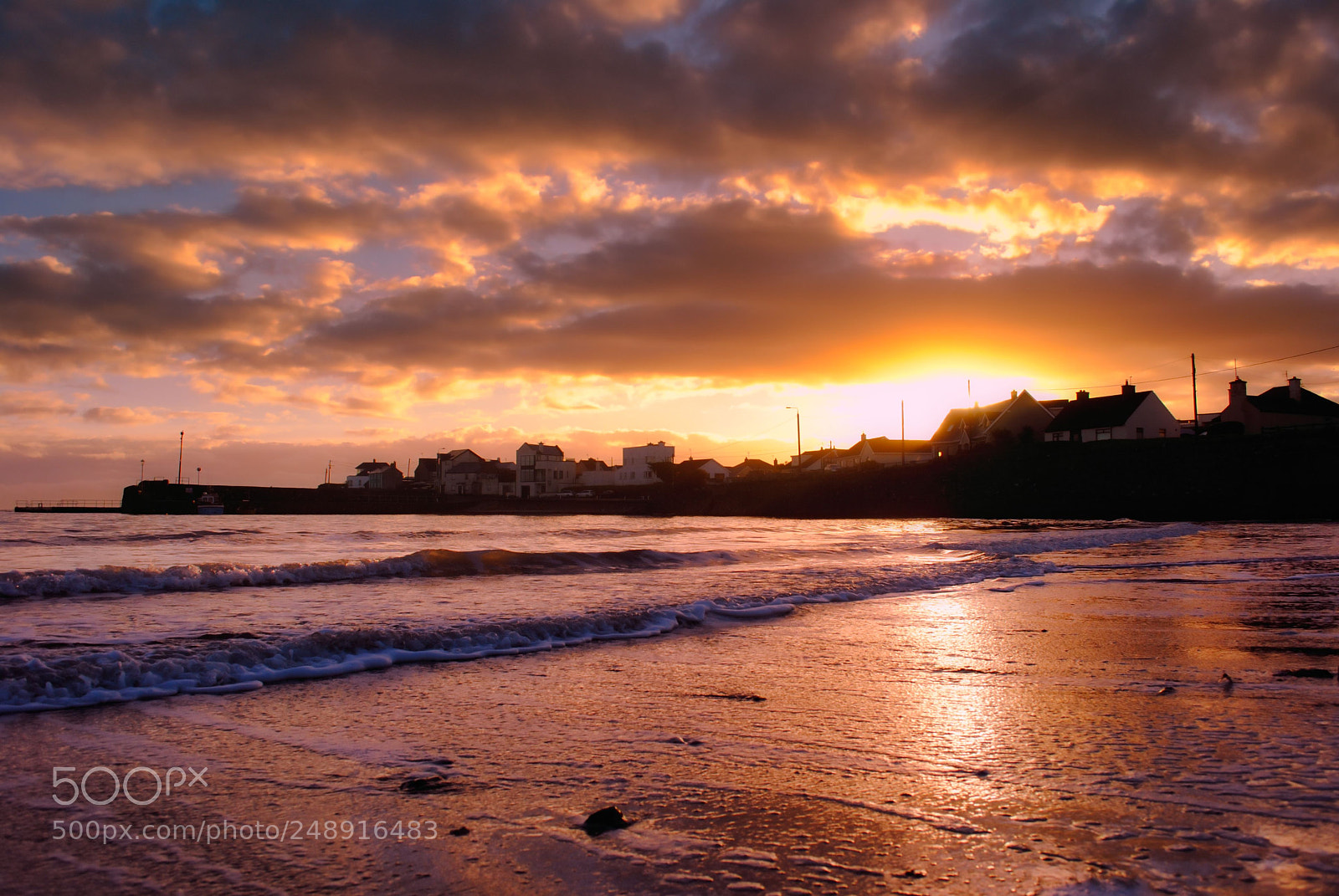 Nikon D3000 sample photo. Winter sunrise photography