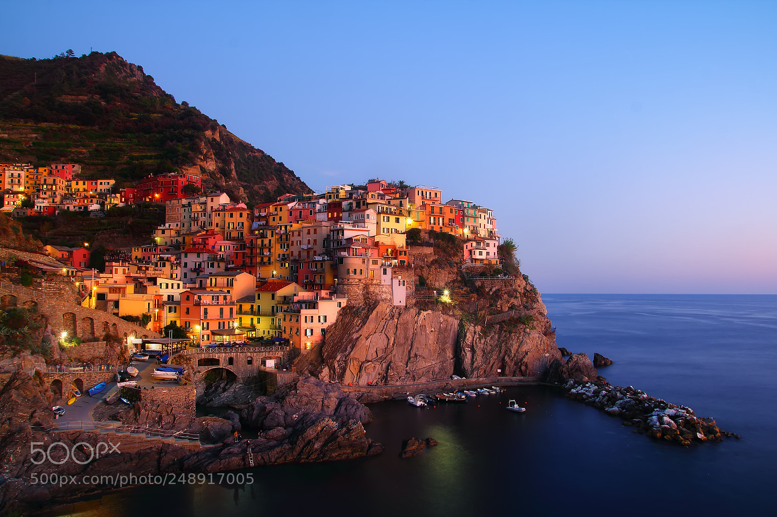 Canon EOS 60D sample photo. Manarola sunset photography